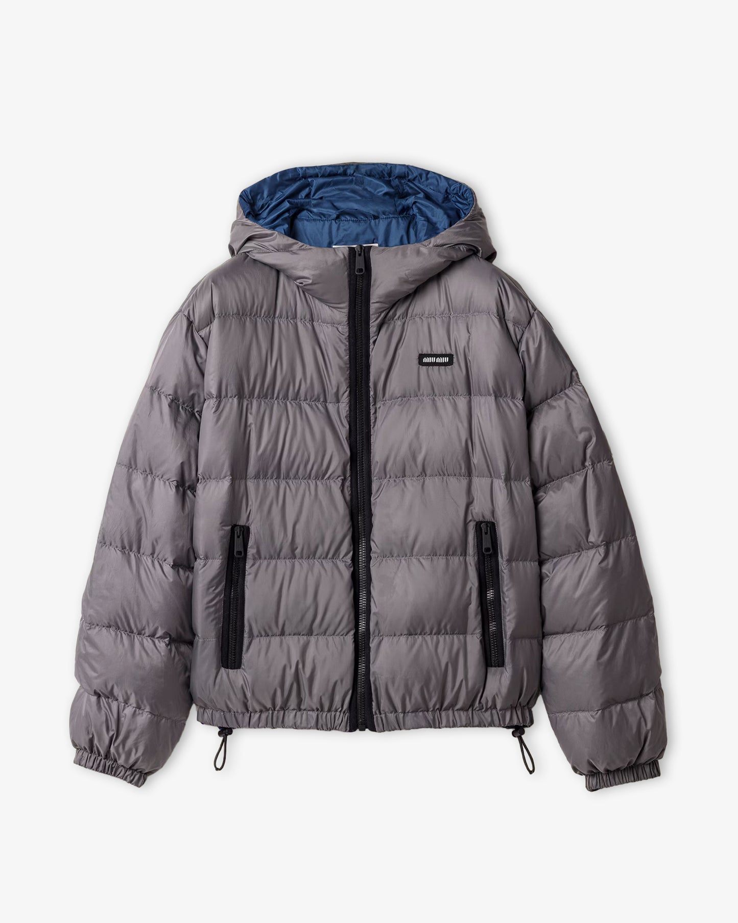 MIU MIU Down Jacket Acciaio