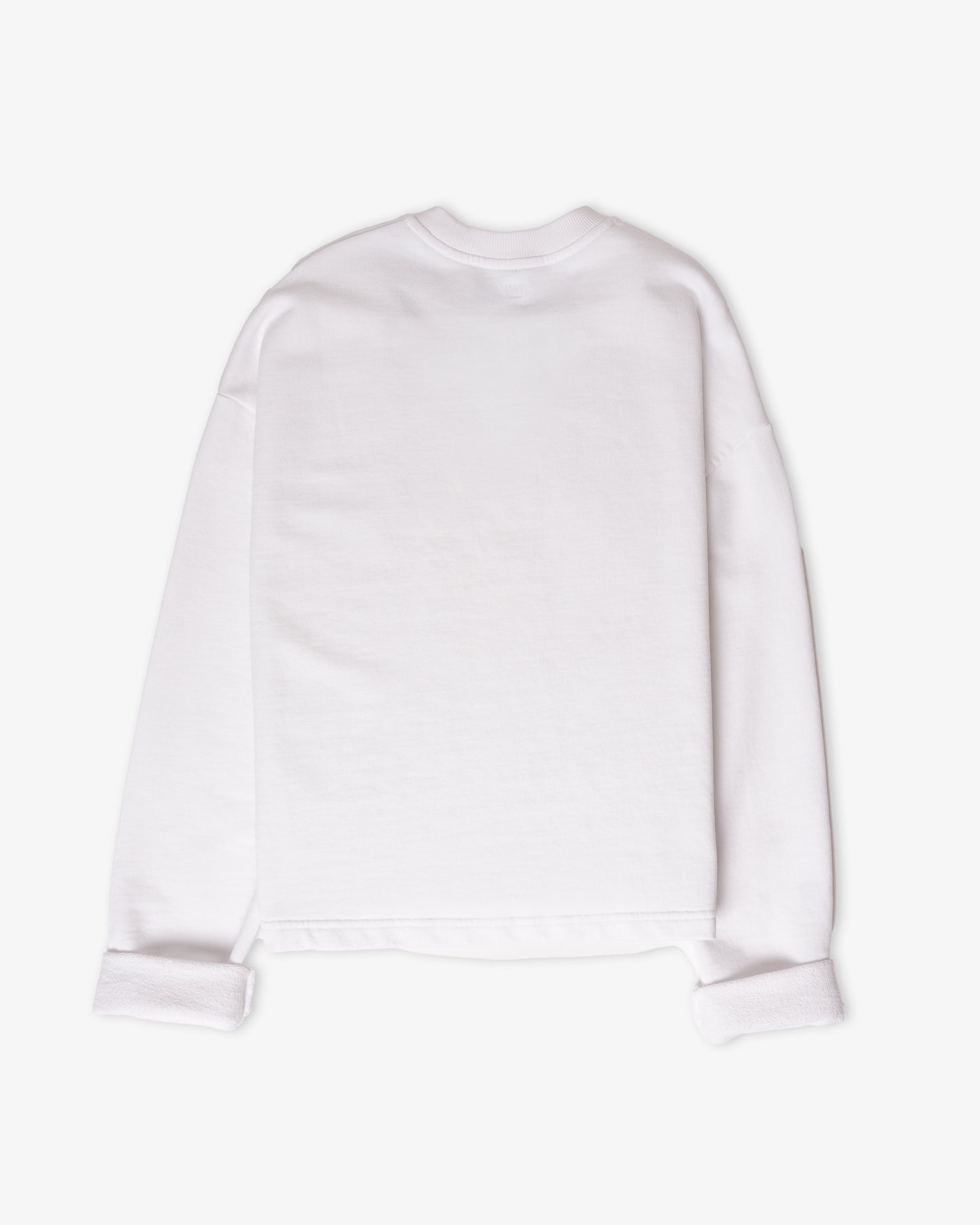AMI PARIS Molleton Ami de Coeur Sweatshirt White