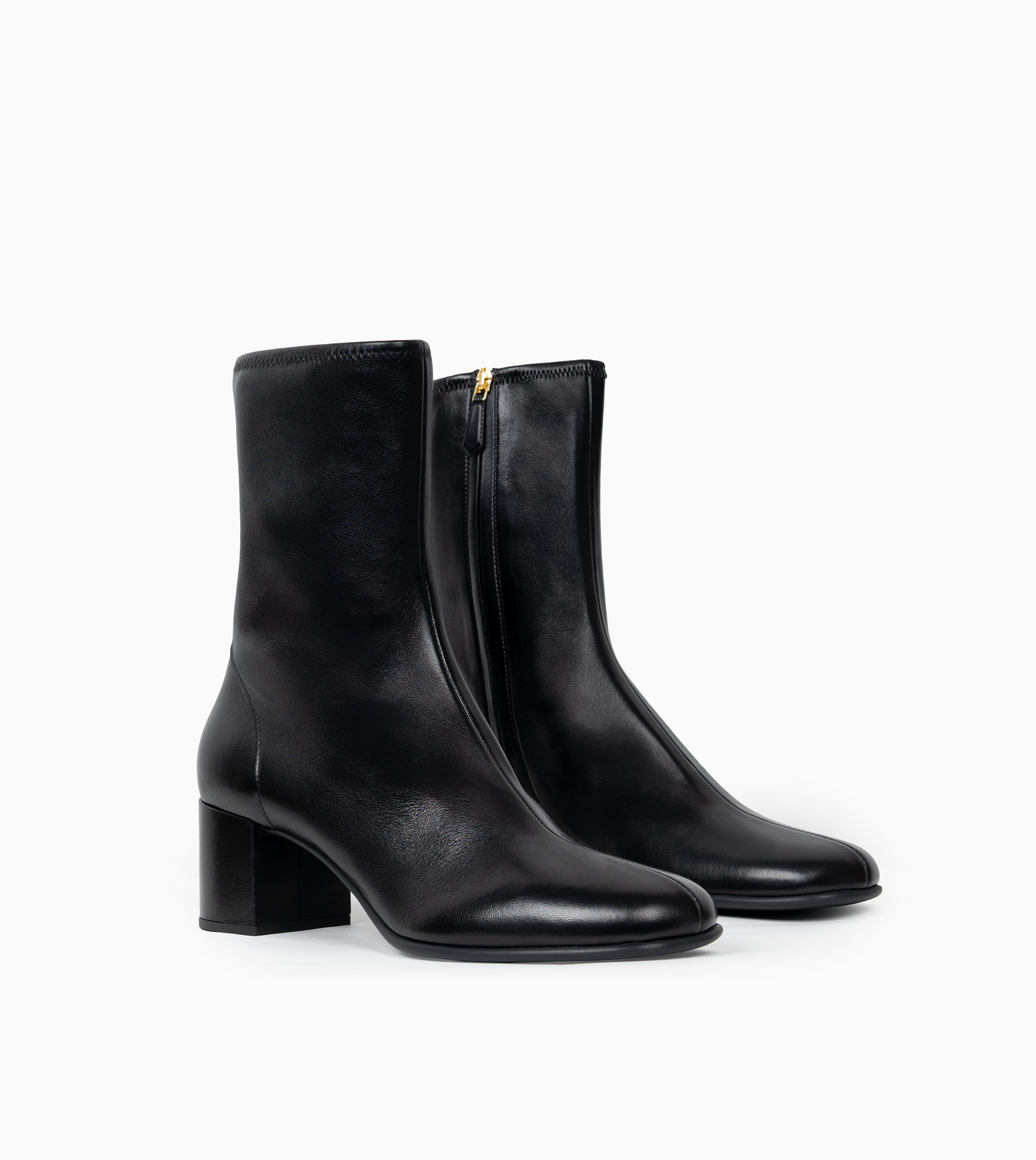 PRADA ANKLE BOOTS NAPPA STRECTCH NERO