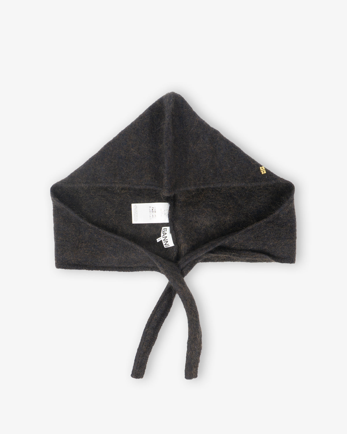 GANNI Brushed Mohair Balaclava