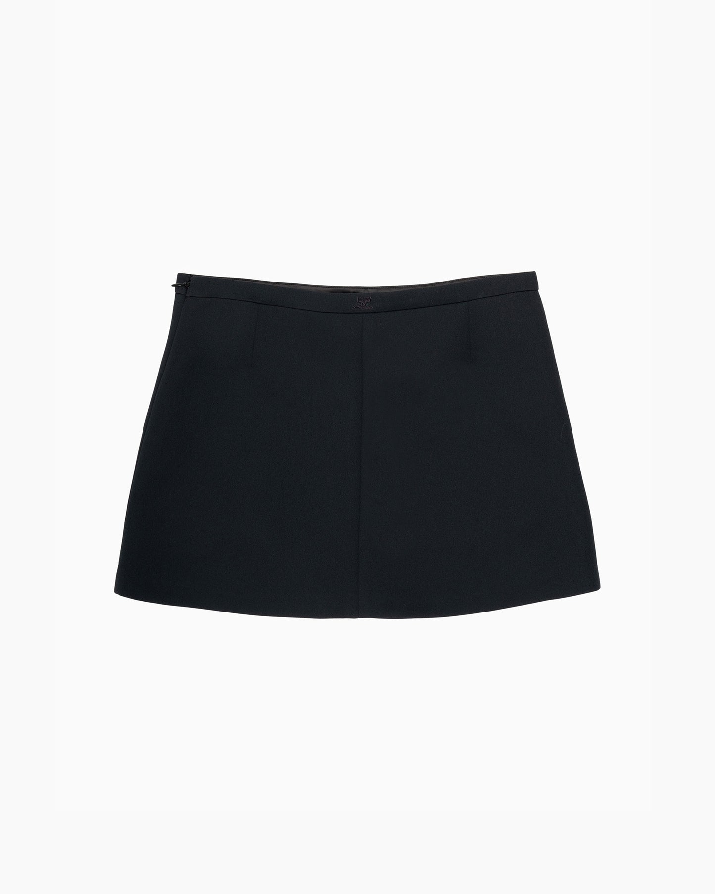 COURREGES- Mini Skirt Zipped