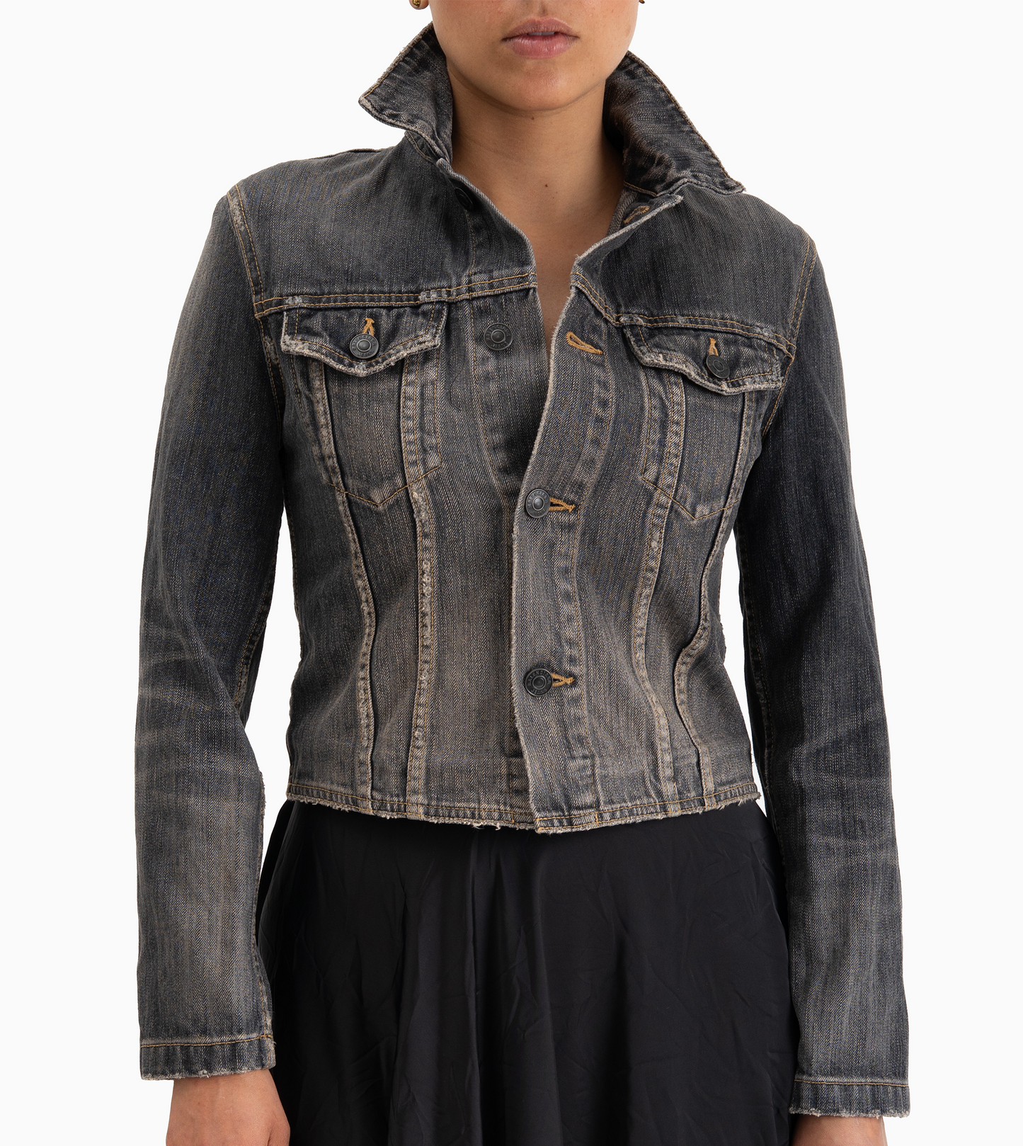 BALENCIAGA- Lace Up Jacket