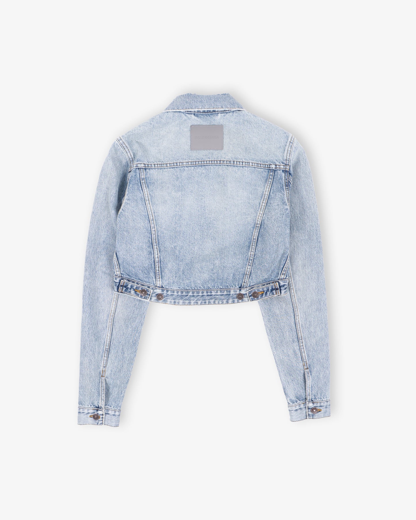 BALENCIAGA Standard Bomber Bleach Light Bleu