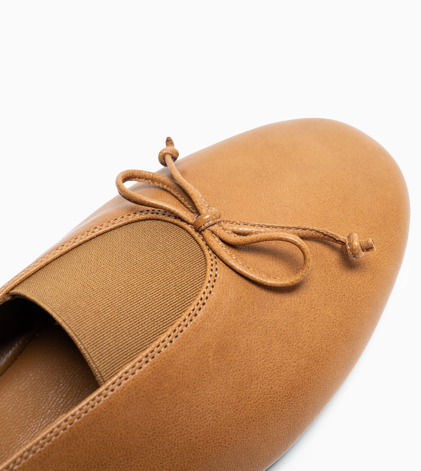 MIU MIU BALLERINA NAPPA CARAMEL