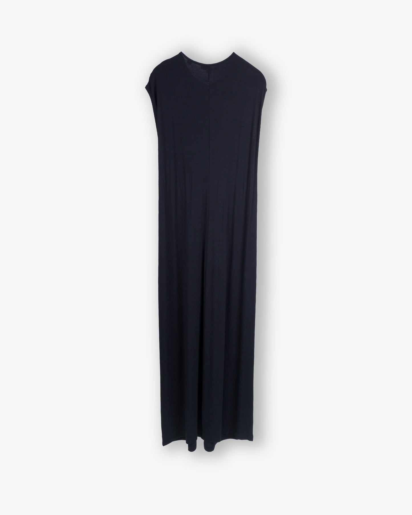VINCE WRAP MIDI DRESS BLACK