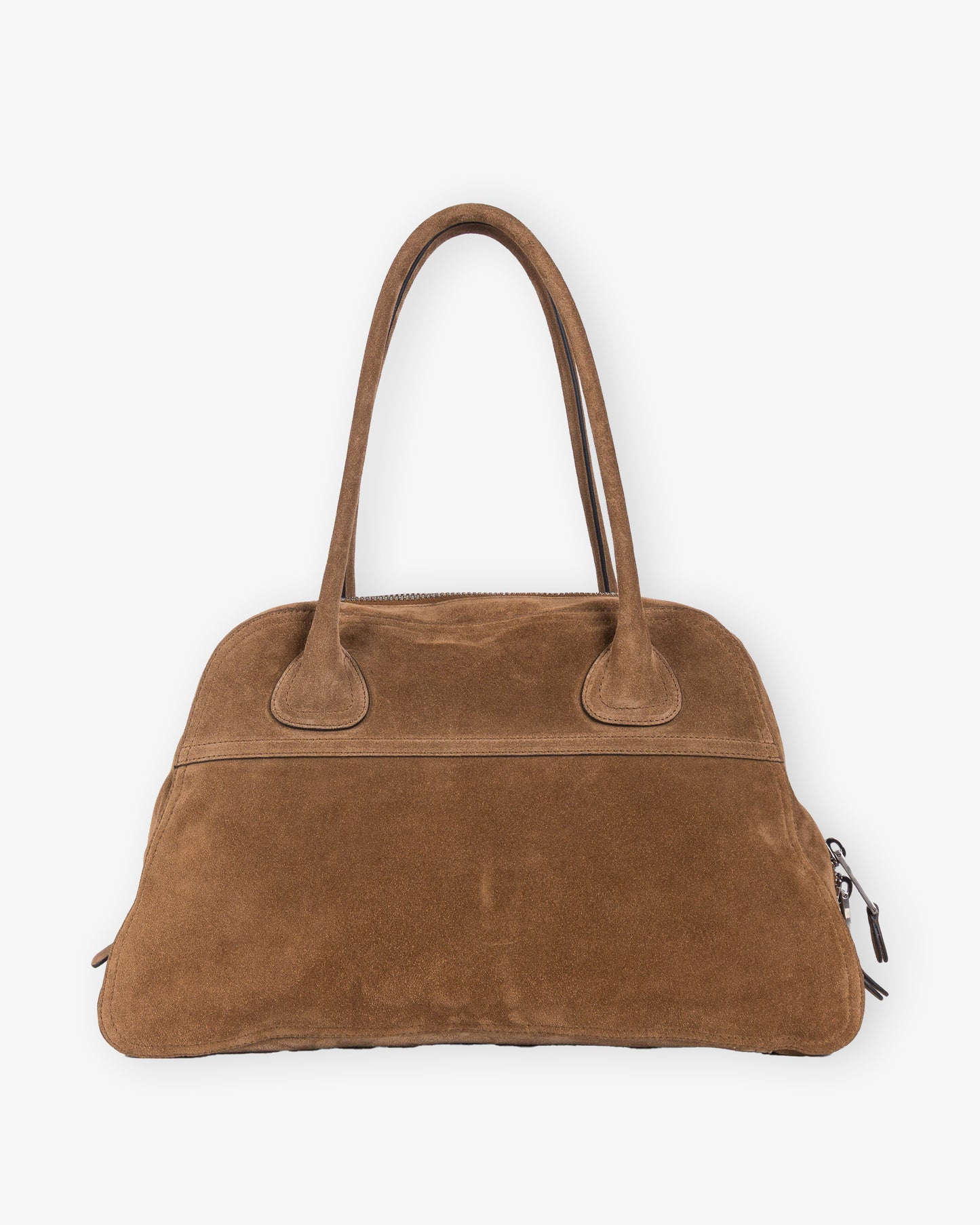 MIU MIU Leather Hand Bag Cacao