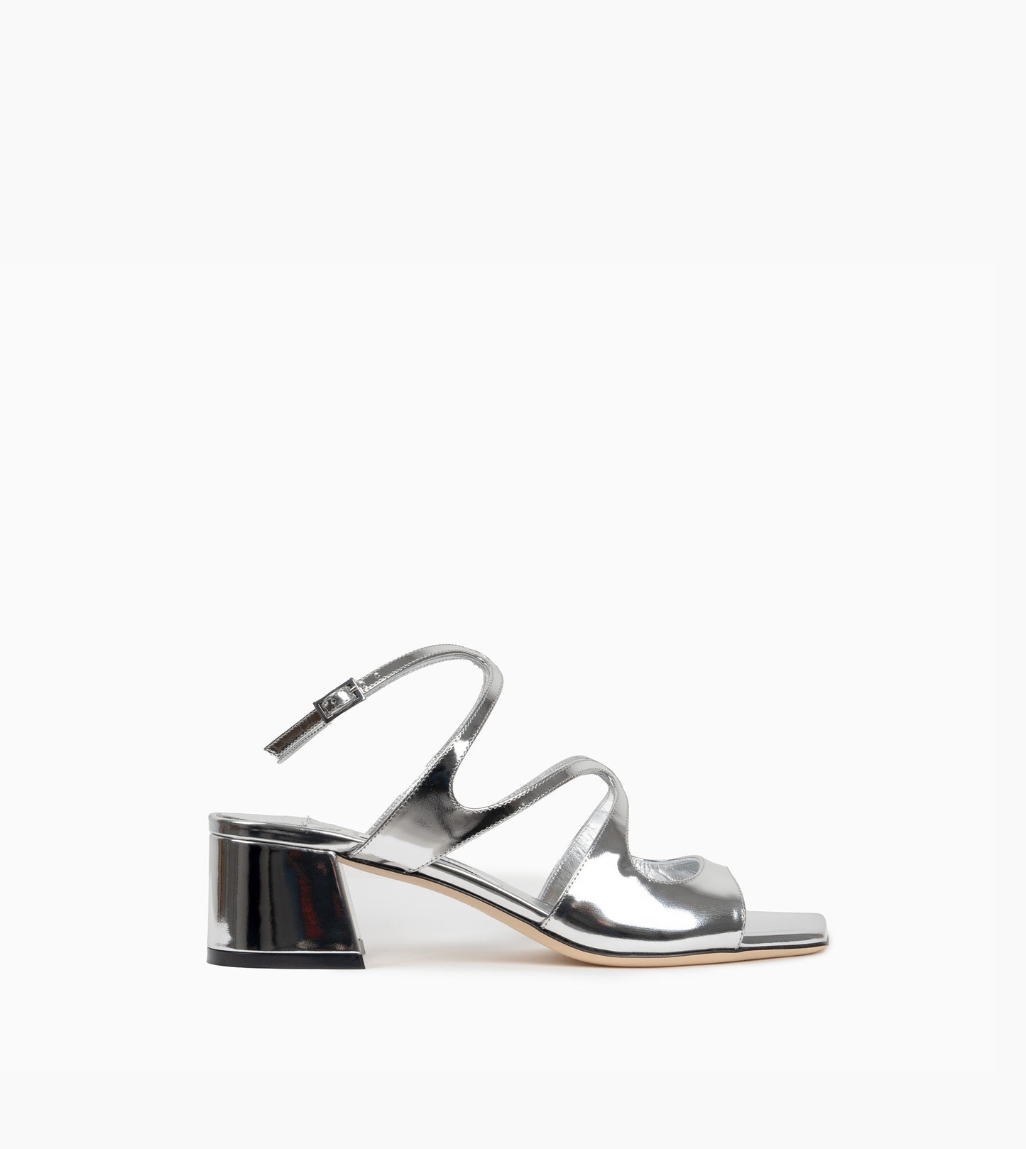 JIMMY CHOO- Azilia 45 Single Sole Sandal S