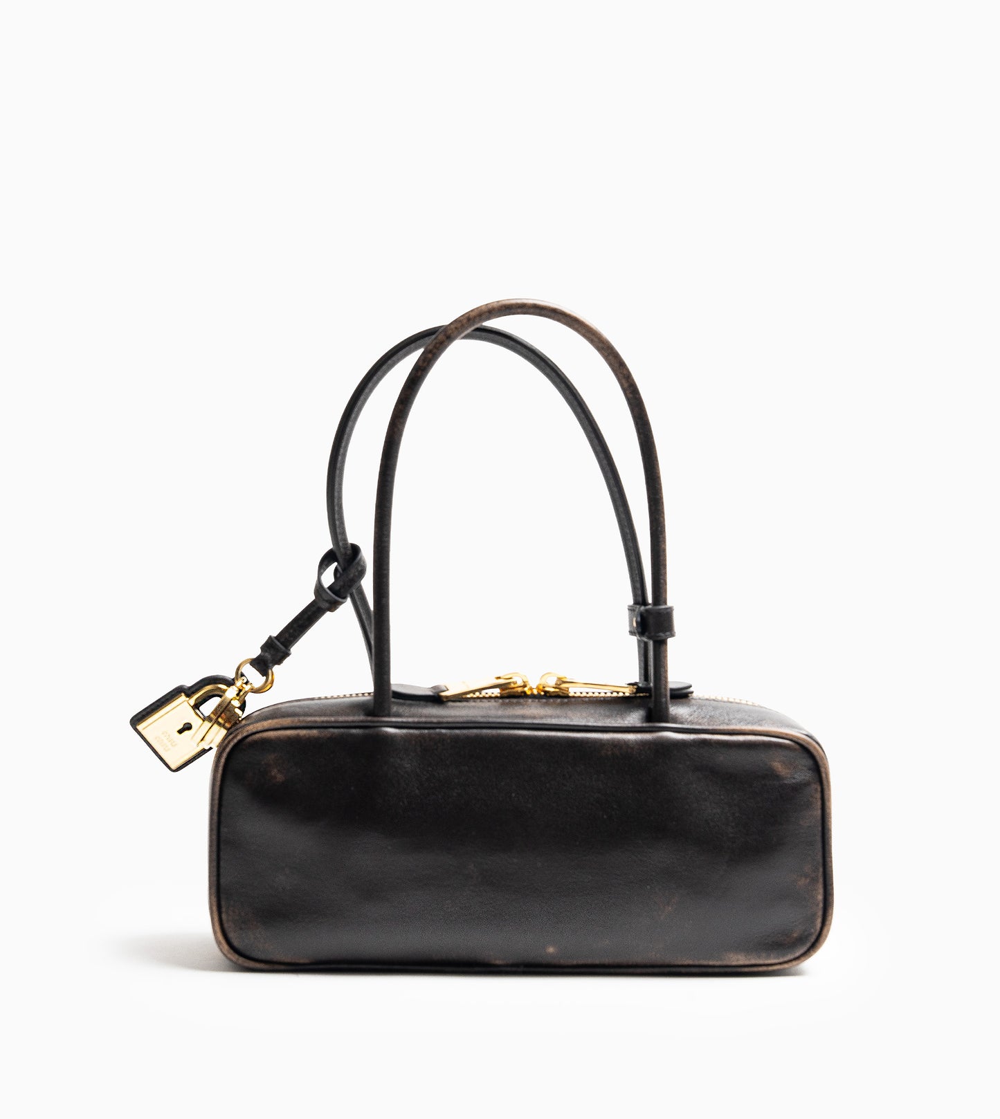 MIU MIU BEAU BAG NAPPA OLD CAFFE