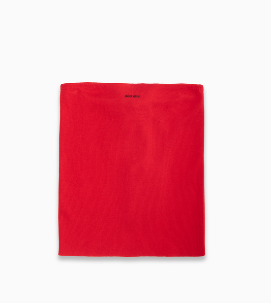 MIU MIU Tank Top Rosso