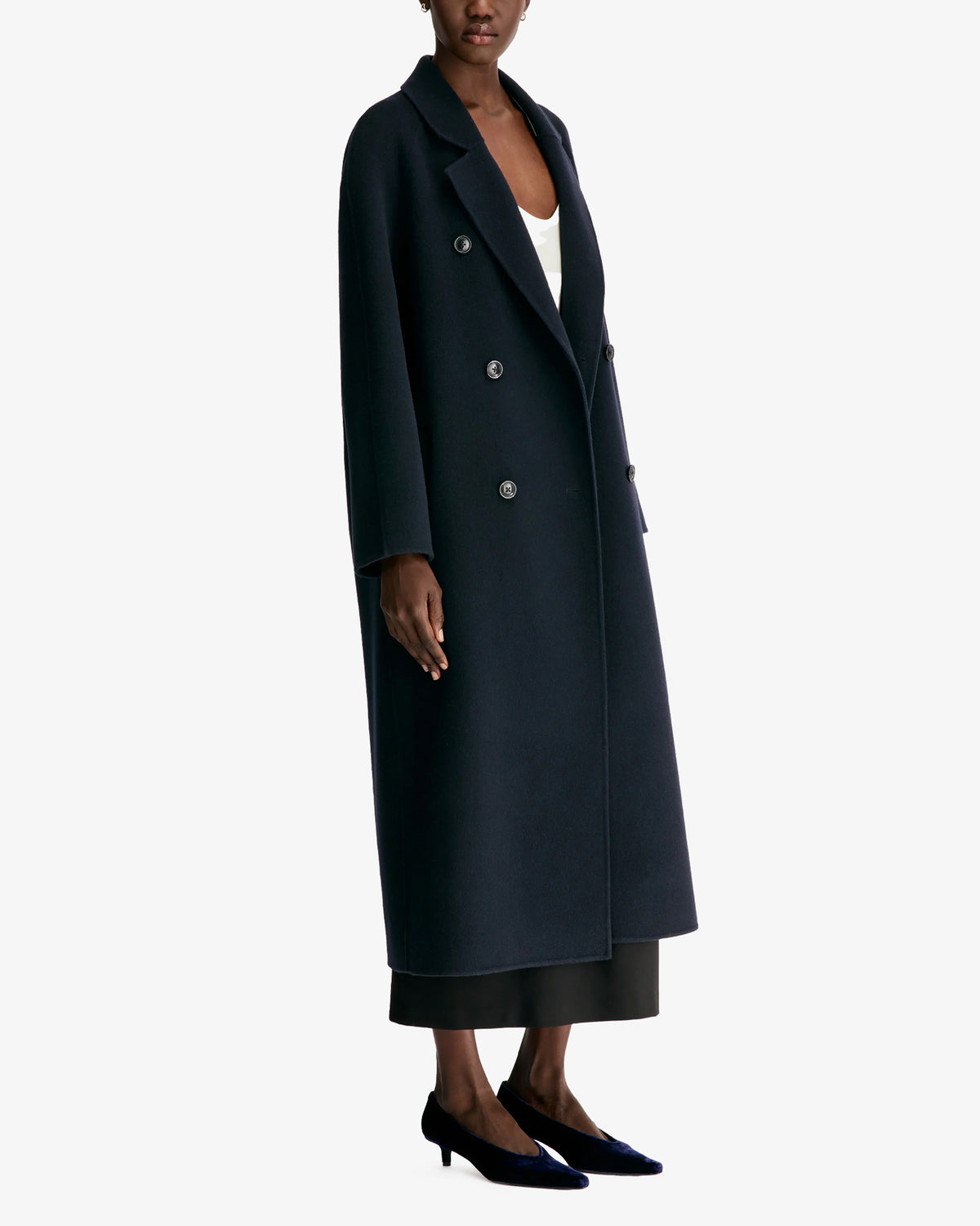 LOU LOU Irvin Double Breasted Coat Couleur