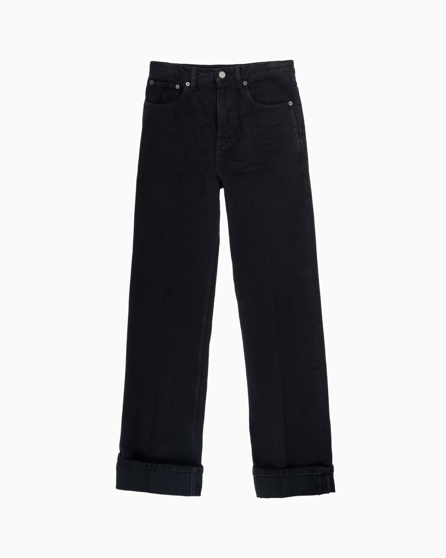 SAINT LAURENT- Mid Rise Straight Jeans