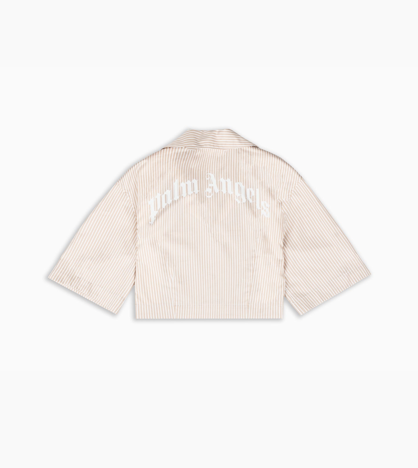 PALM ANGELS- Curved Logo Shirt
