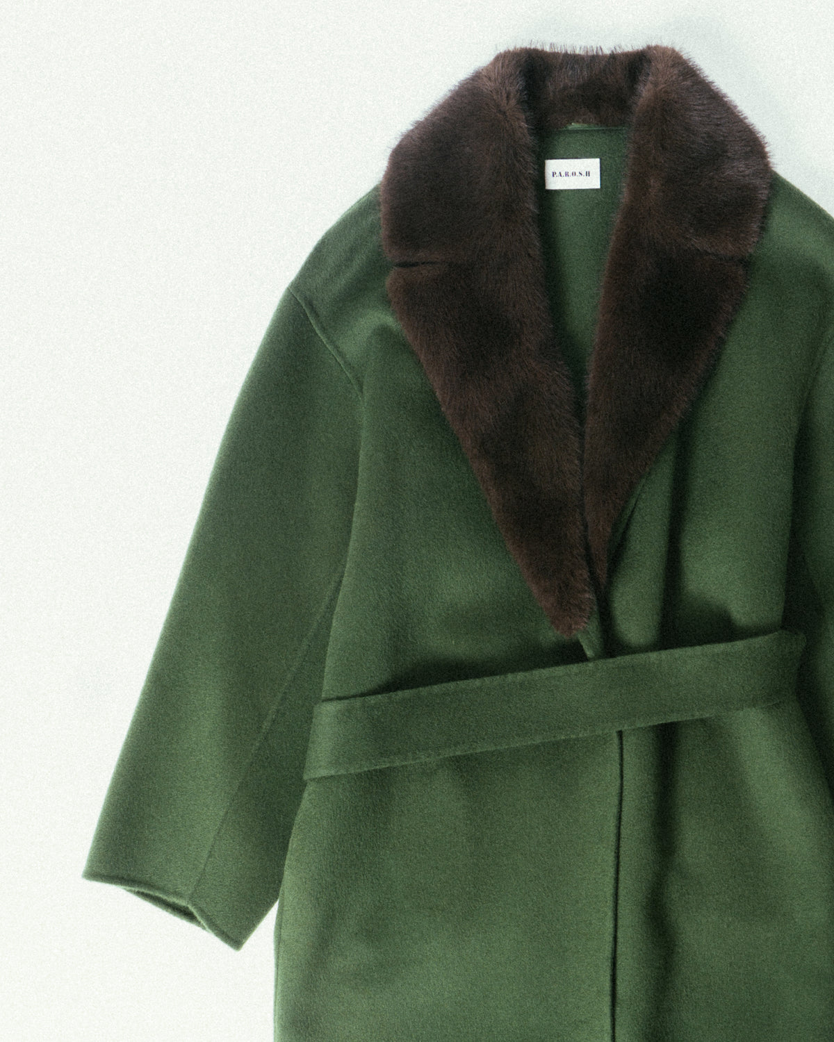 PAROSH Leak Coat Verde