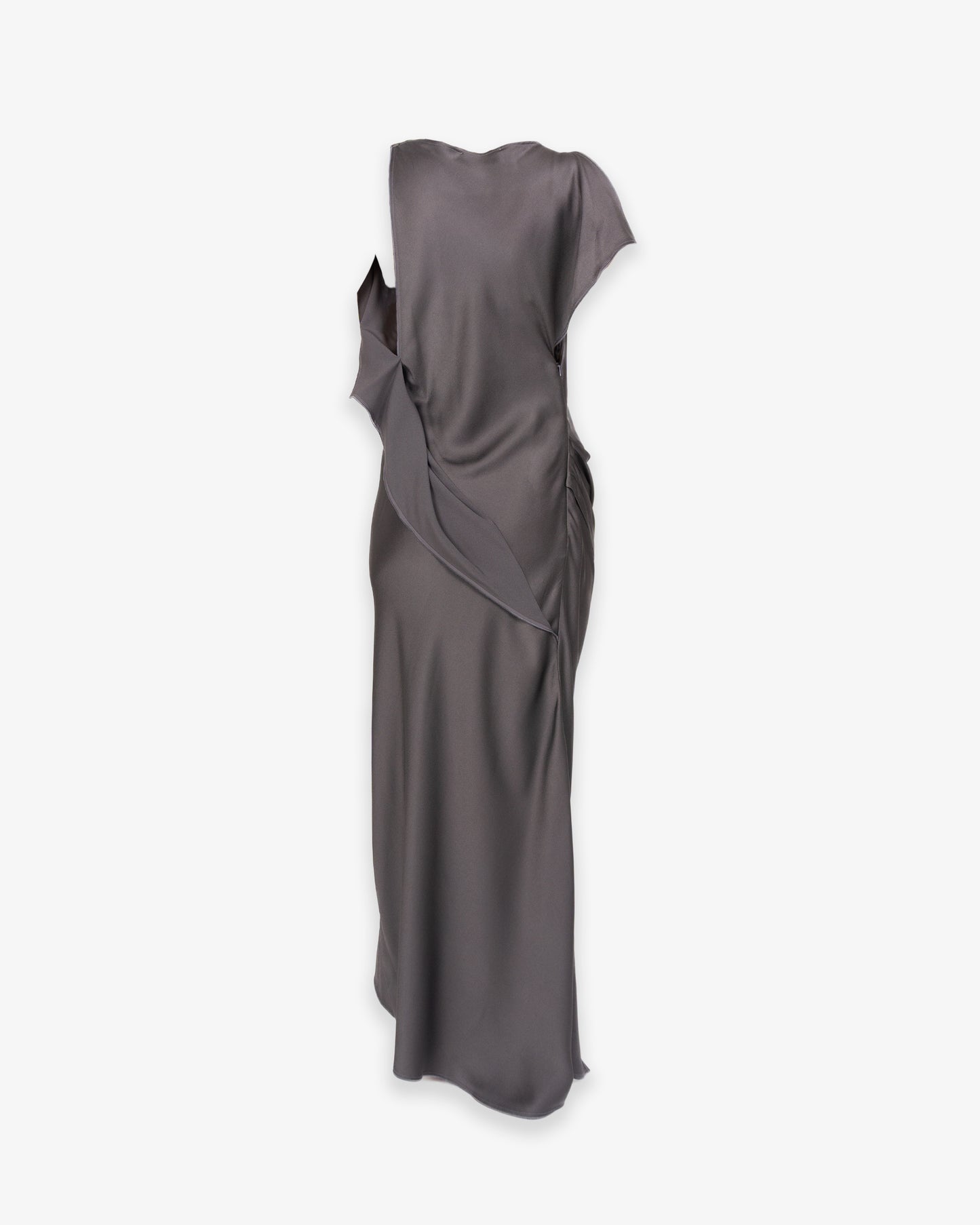 VICTORIA BECKHAM Sleeveless Draped Dress Ore