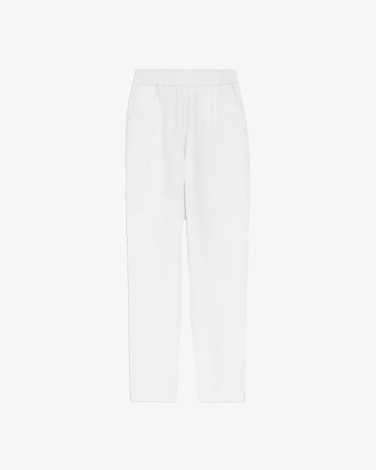 AMI PARIS Pant Elastique Elasticated Trousers White