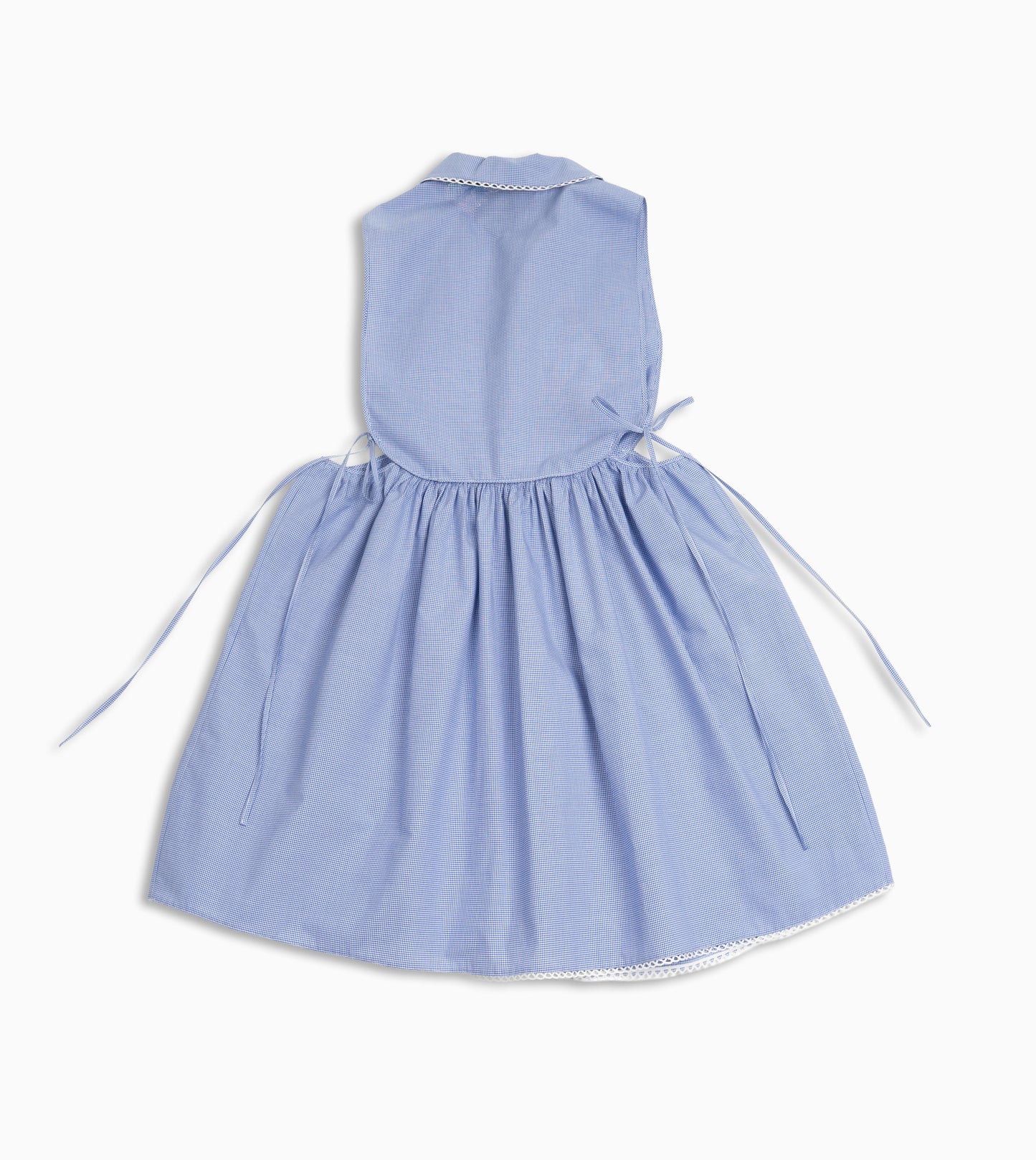 MIU MIU Dress with Mother - of - Pearl Buttons Blue