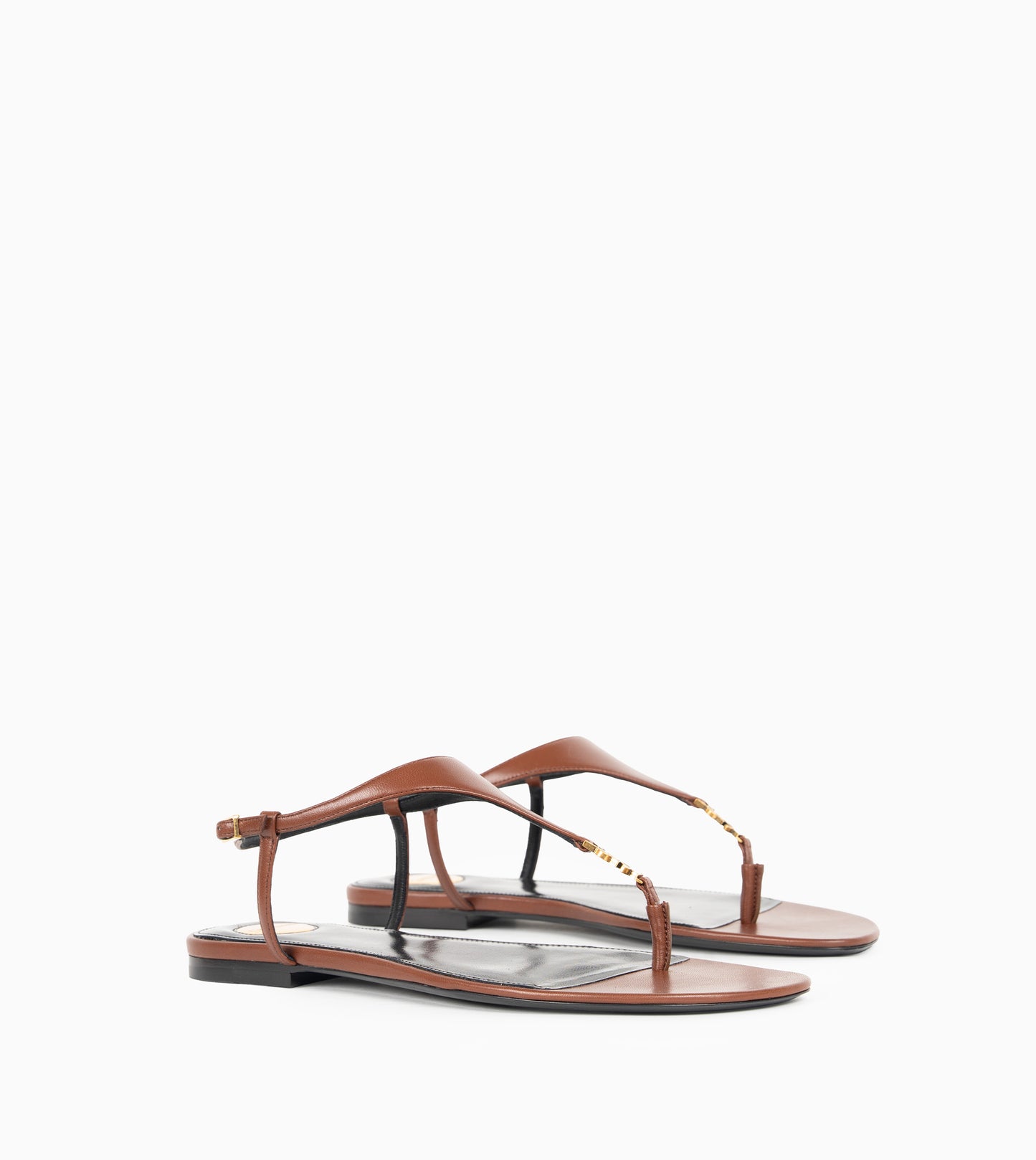SAINT LAURENT- Flat Sandal