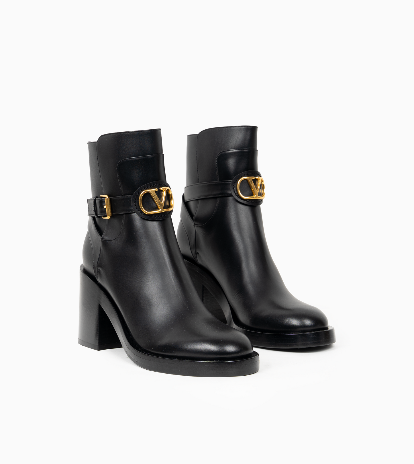 VALENTINO VLOGO BOOTIE BLACK