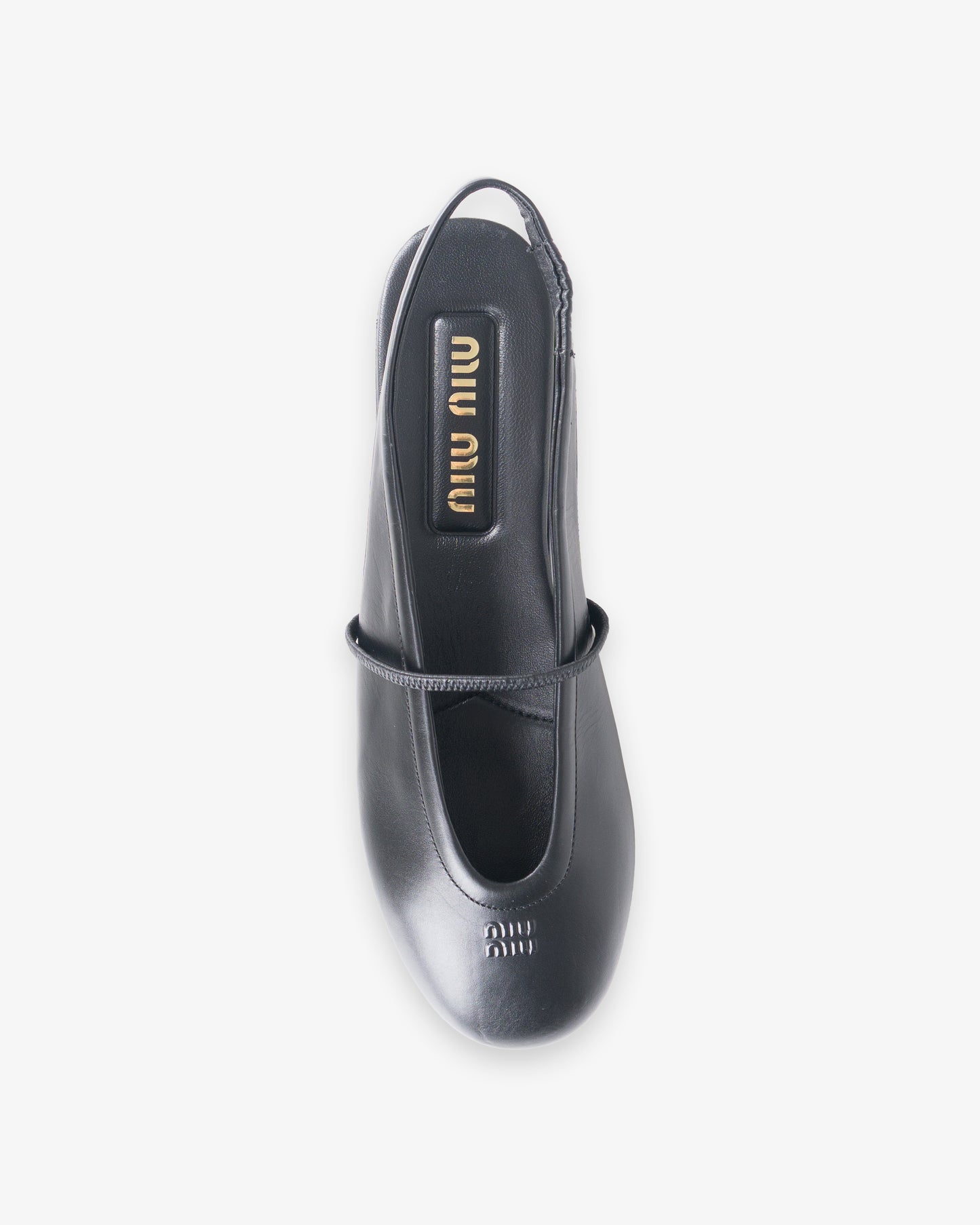 MIU MIU Flat - Heeled Shoes Black