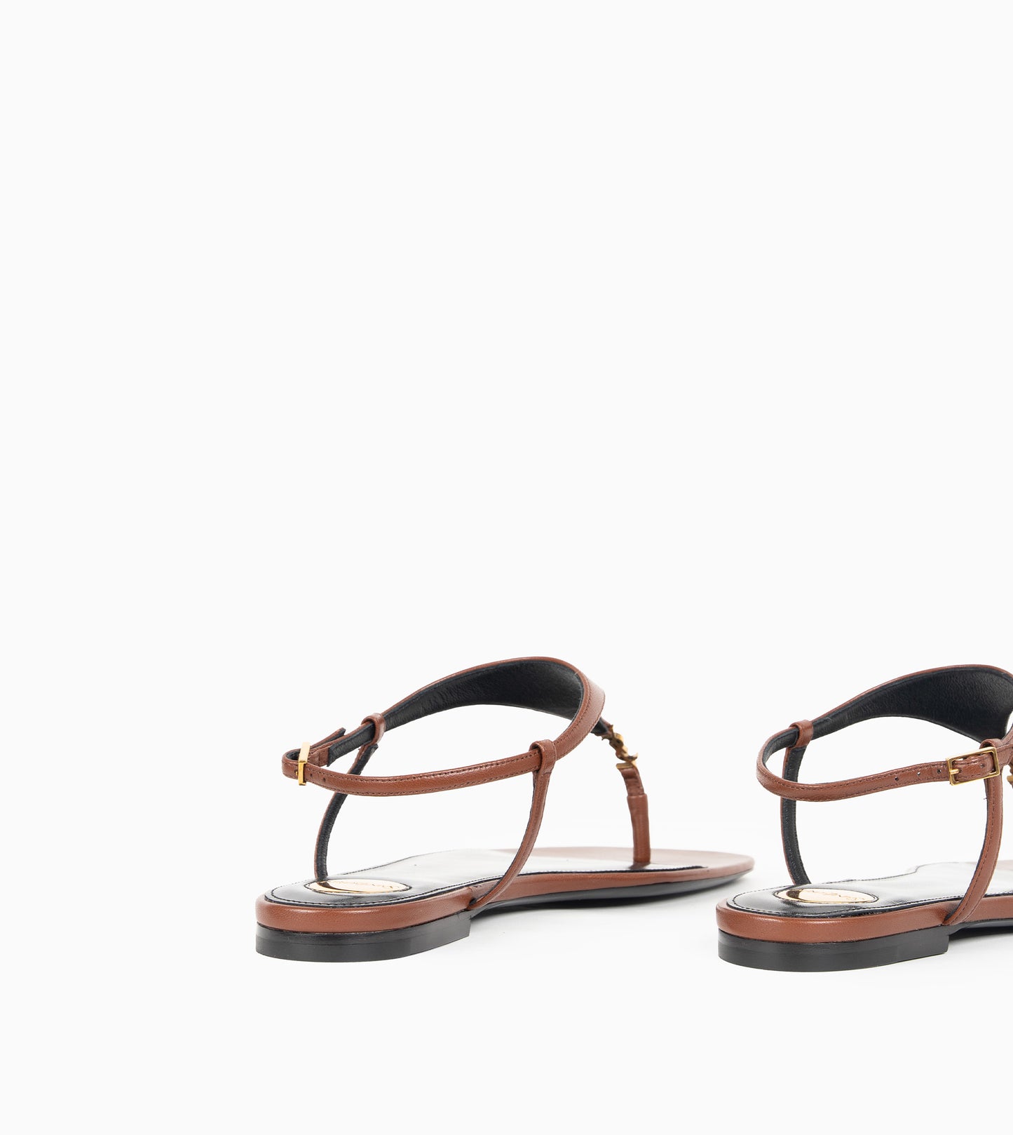 SAINT LAURENT- Flat Sandal