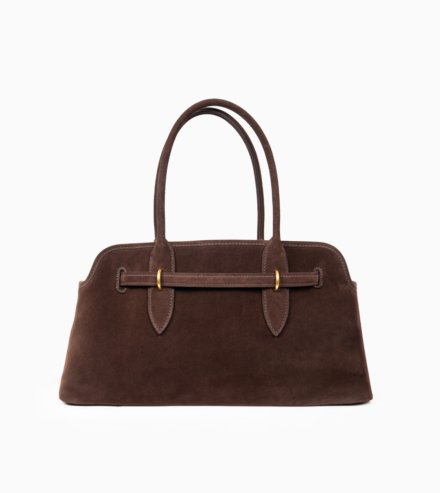 MIU MIU AVENTURE SUEDE BAG MORO