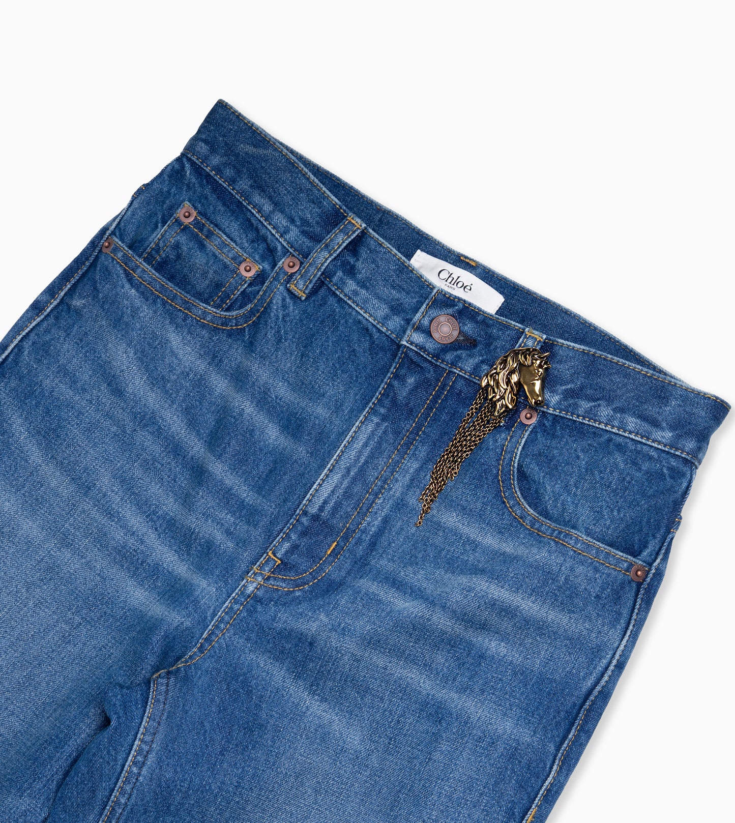 CHLOÉ Faded Indigo Jeans