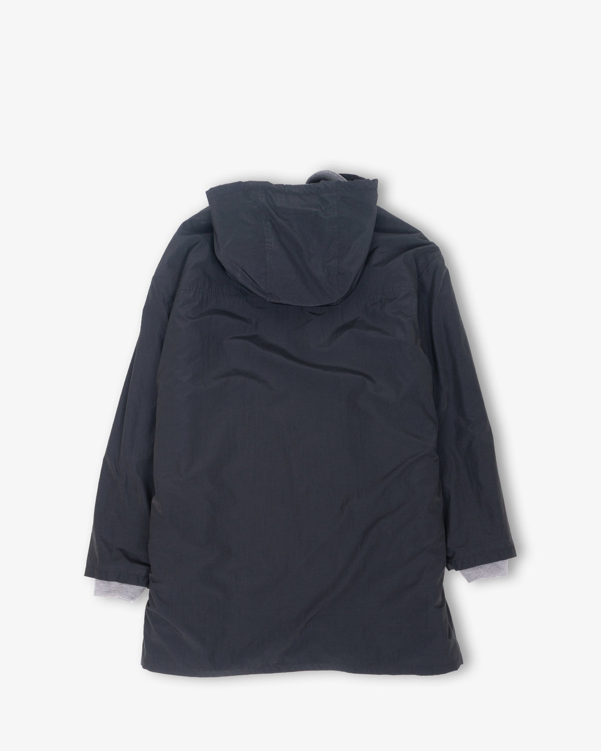 MIU MIU Hooded Caban & Detached Lining Black
