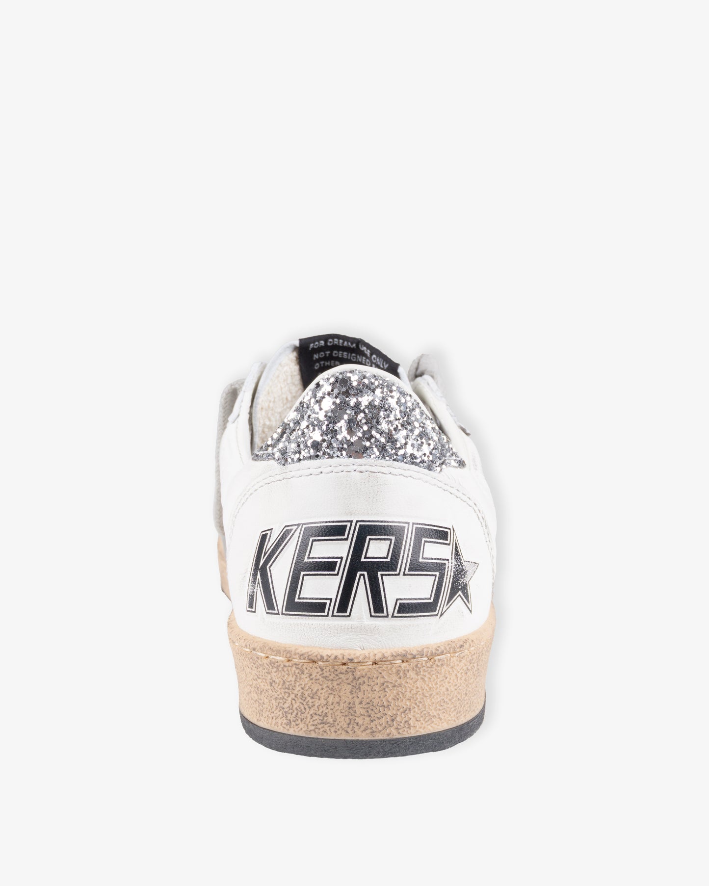 GOLDEN GOOSE Ballstar Nappa Upper & Spur Glitter Star & Heel