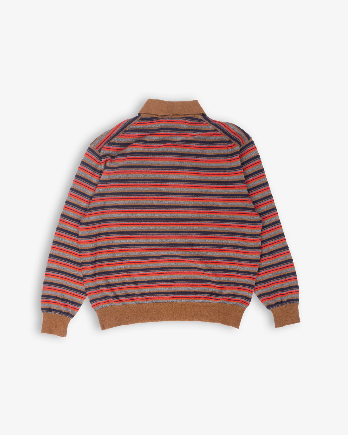PRADA Polo with Mother Pearl Buttons Tabacco