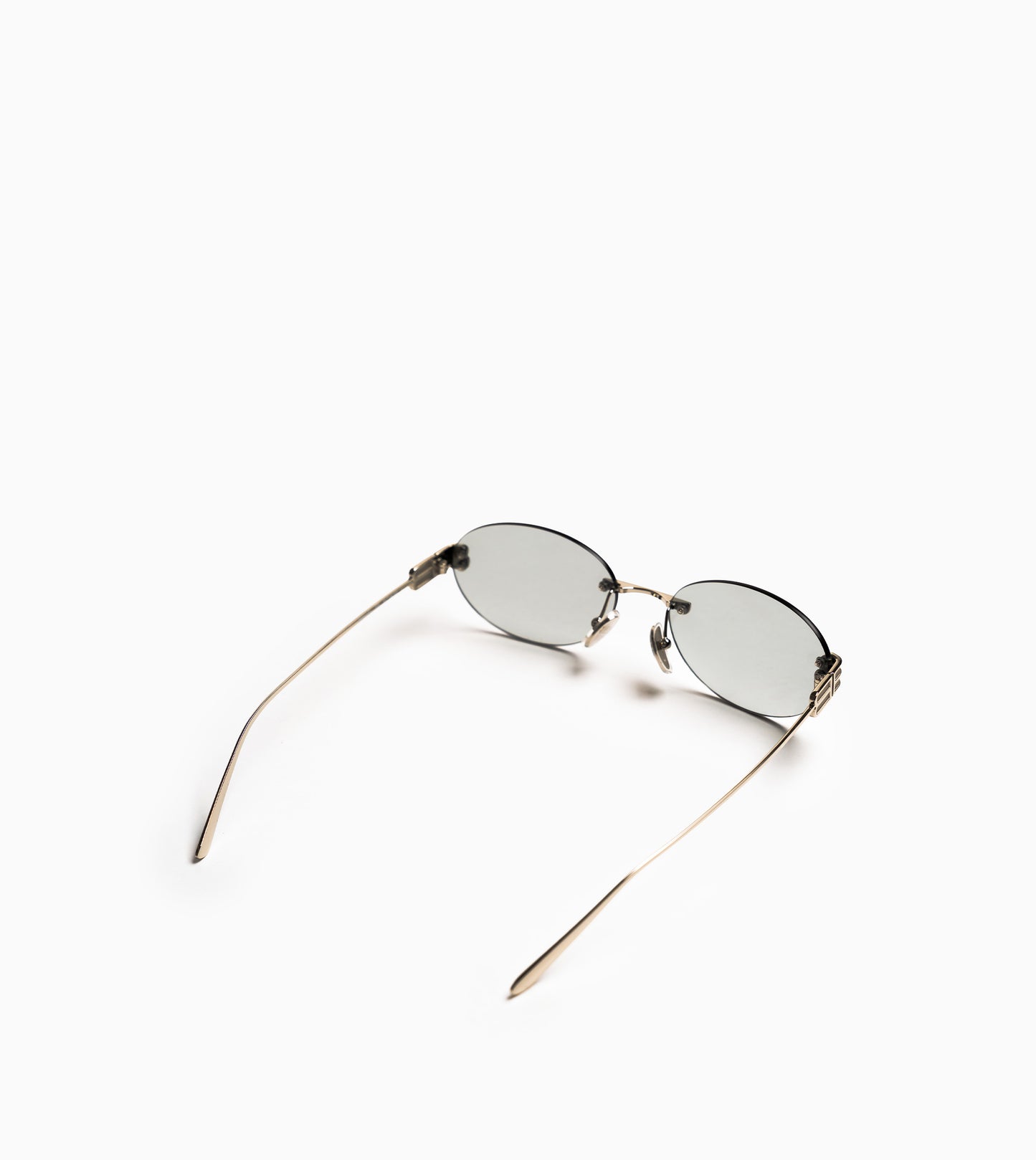 BALENCIAGA Sunglasses Gossip Oval AF Light Grey