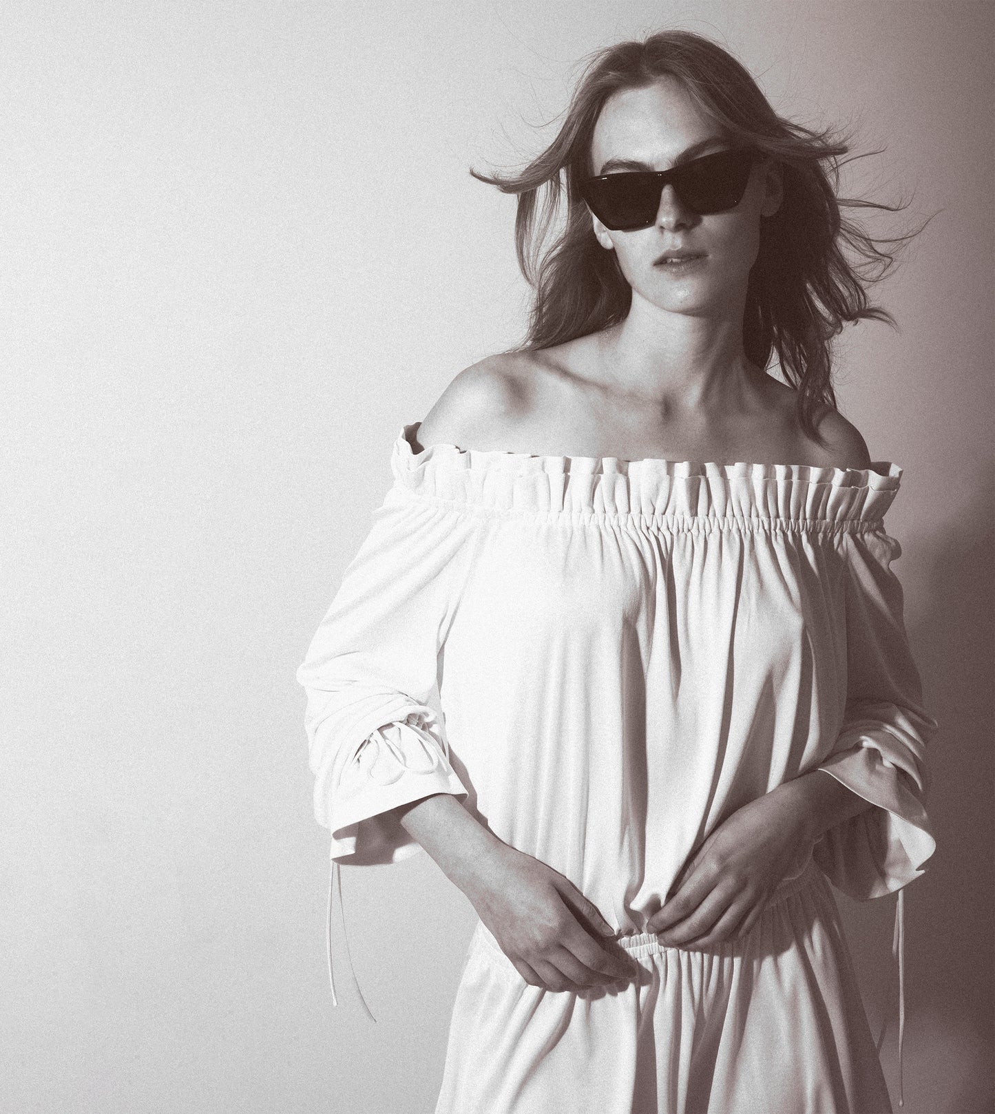 SAINT LAURENT- Viscose Dress