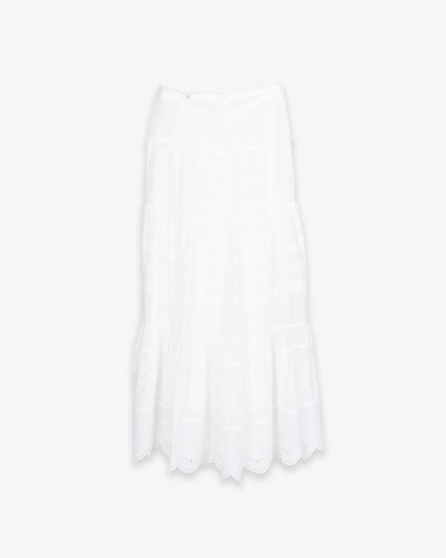 ISABEL MARANT Paoline Skirt White