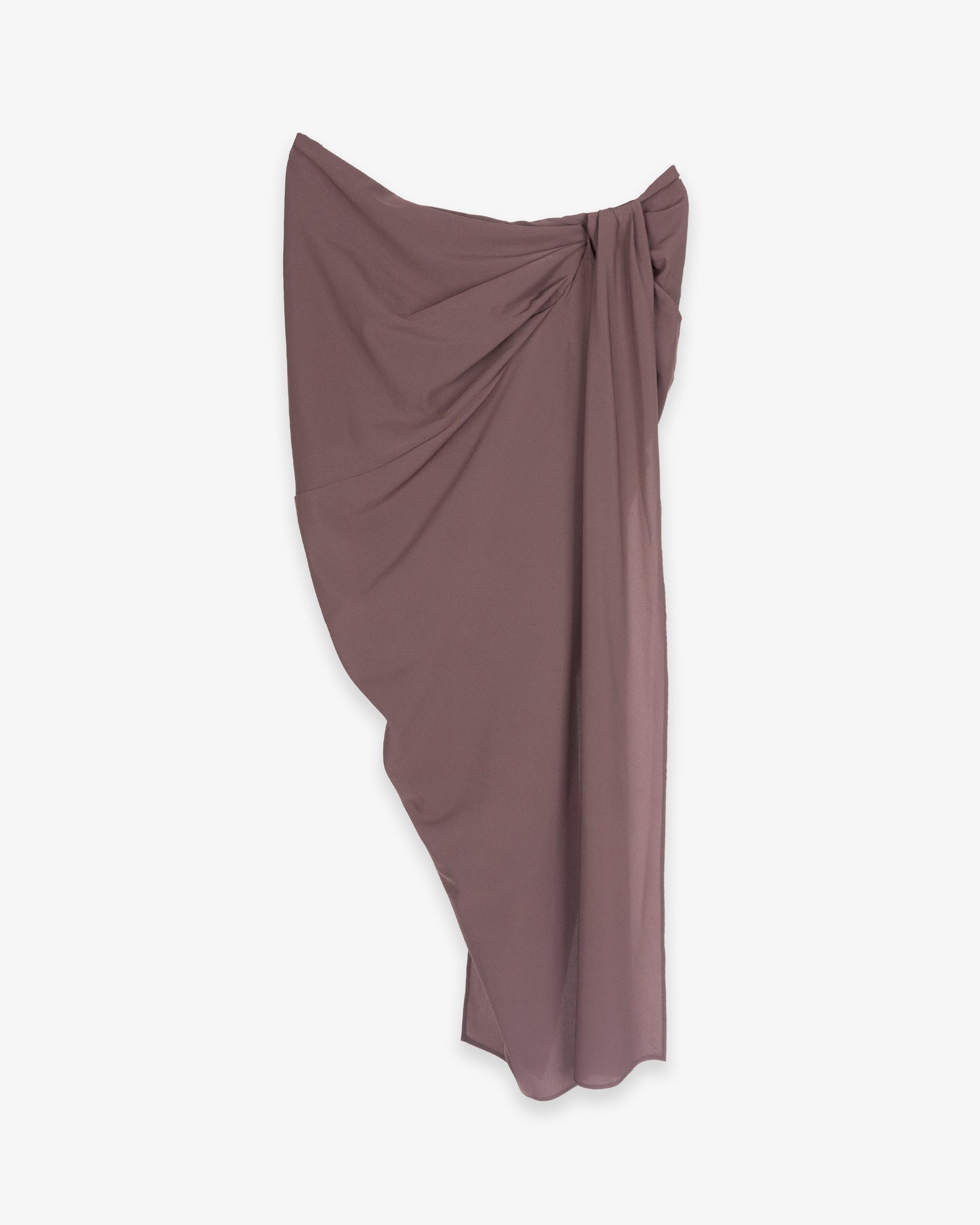 JACQUEMUS La Jupe Pareo Brown