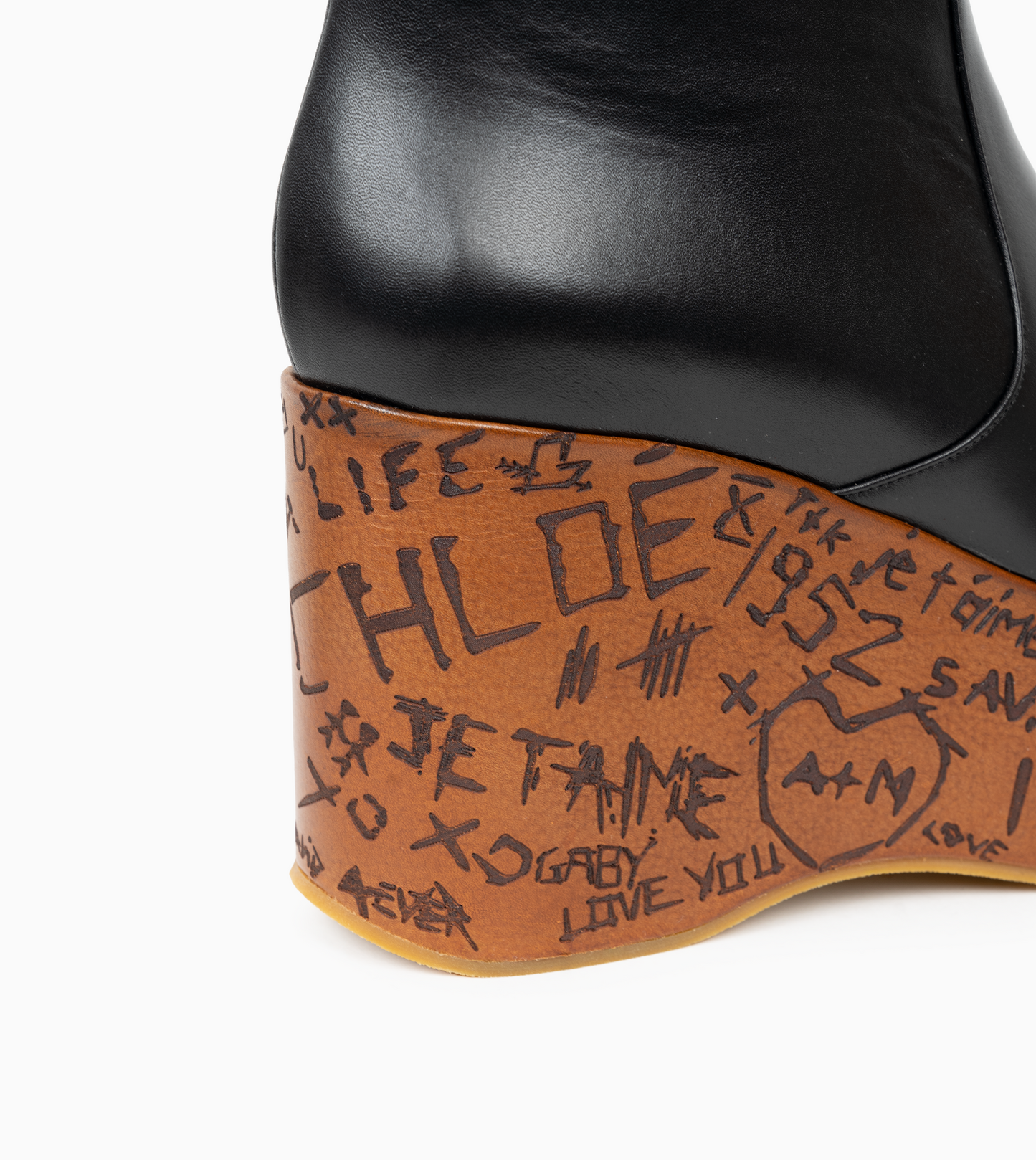 CHLOE ANKLE BOOTS BLACK