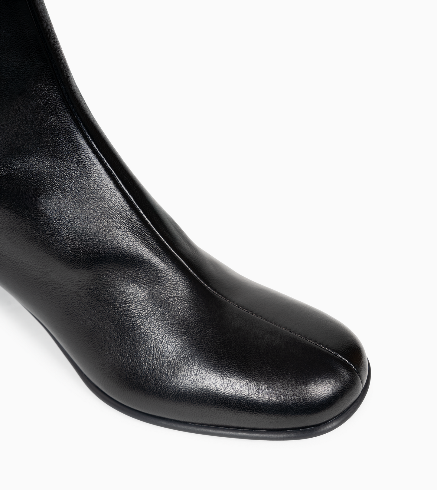 PRADA ANKLE BOOTS NAPPA STRECTCH NERO