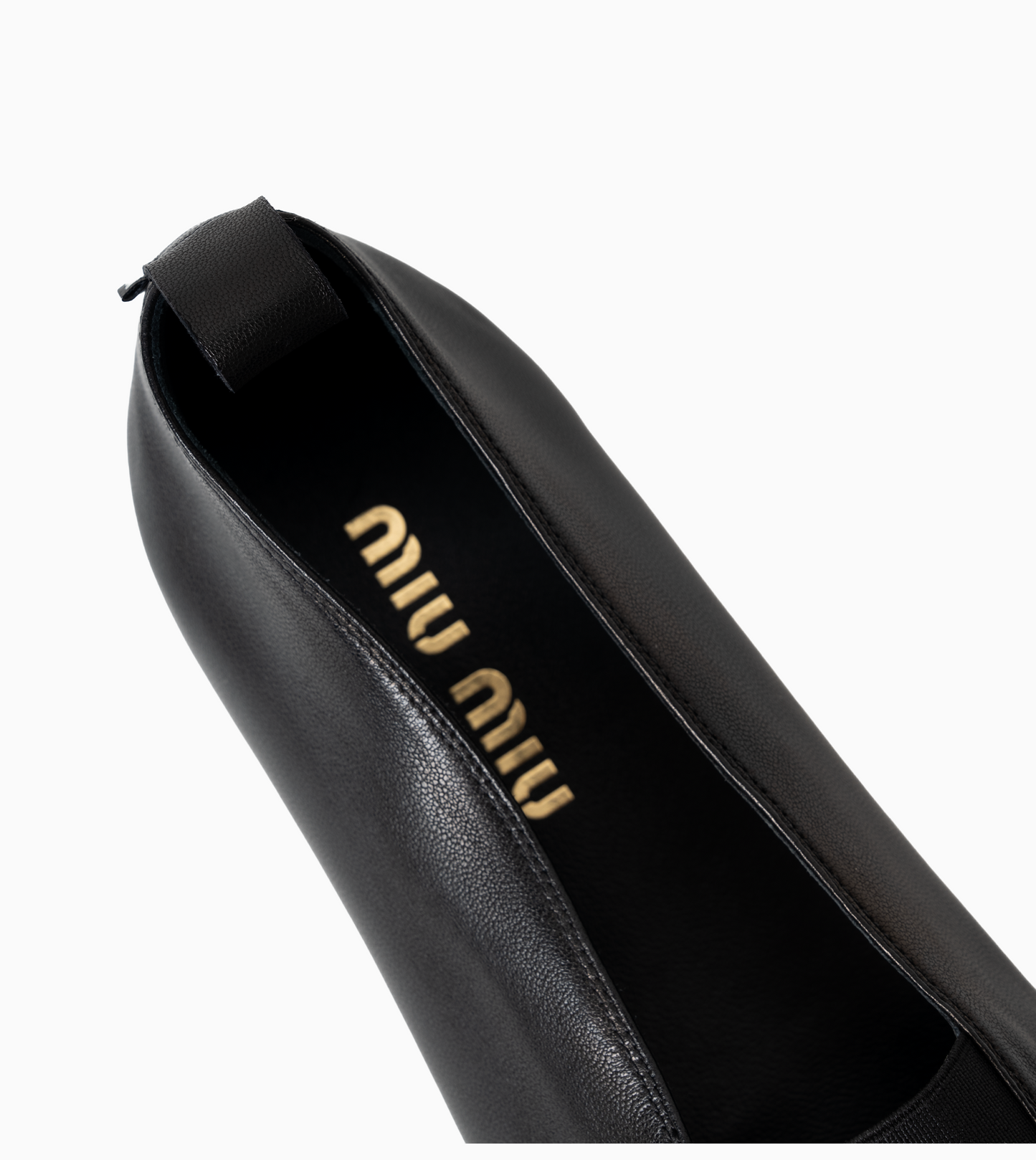 MIU MIU Nappa Ballerina
