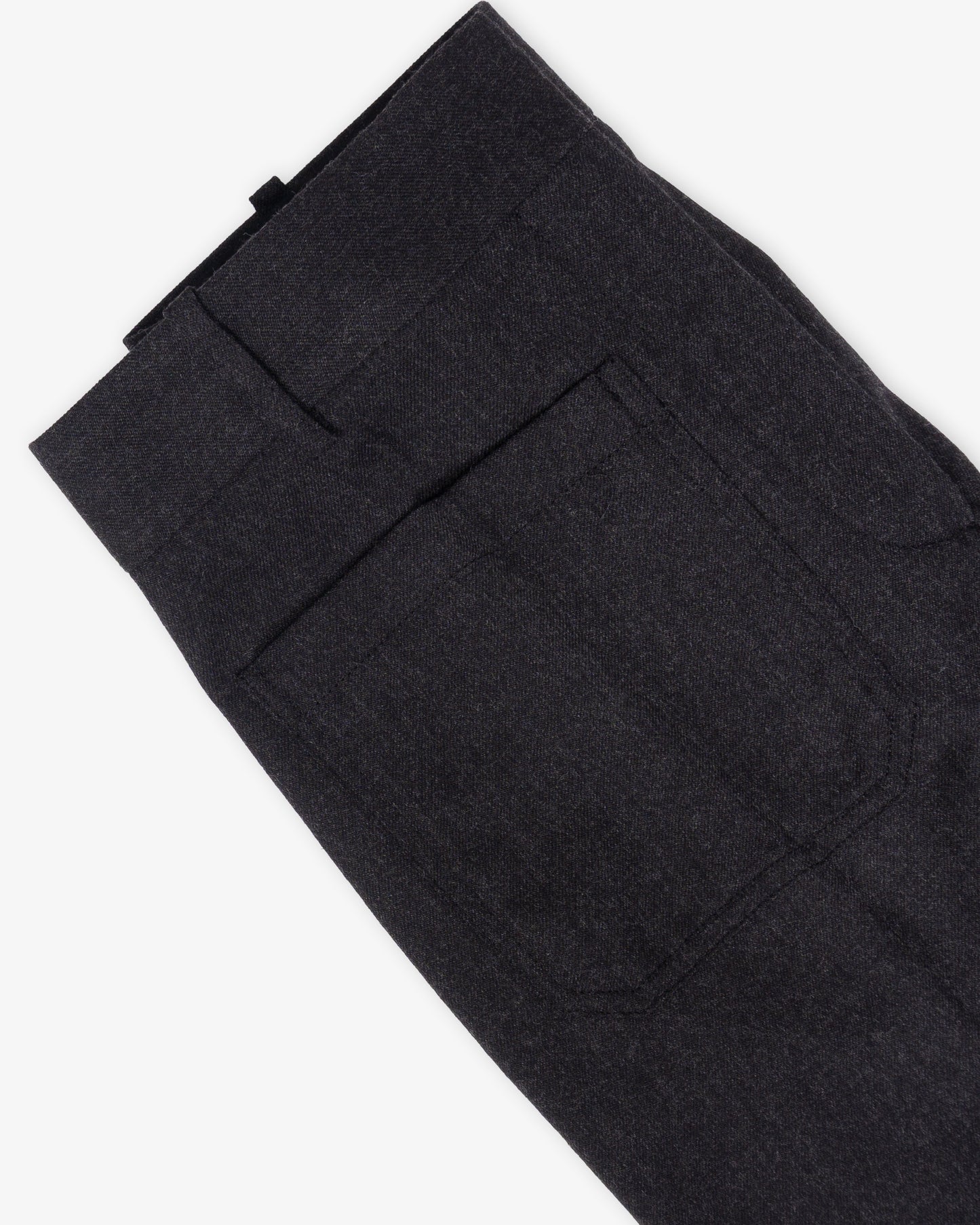 VICTORIA BECKHAM Alina Trousers Grey Melagne