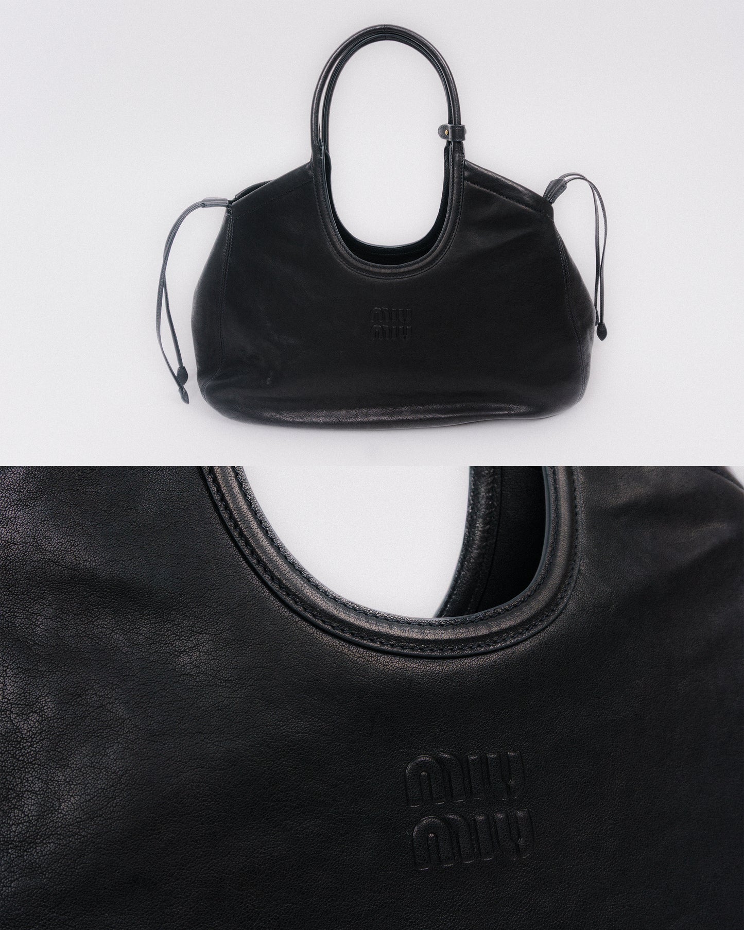 MIU MIU Hand Bag Black