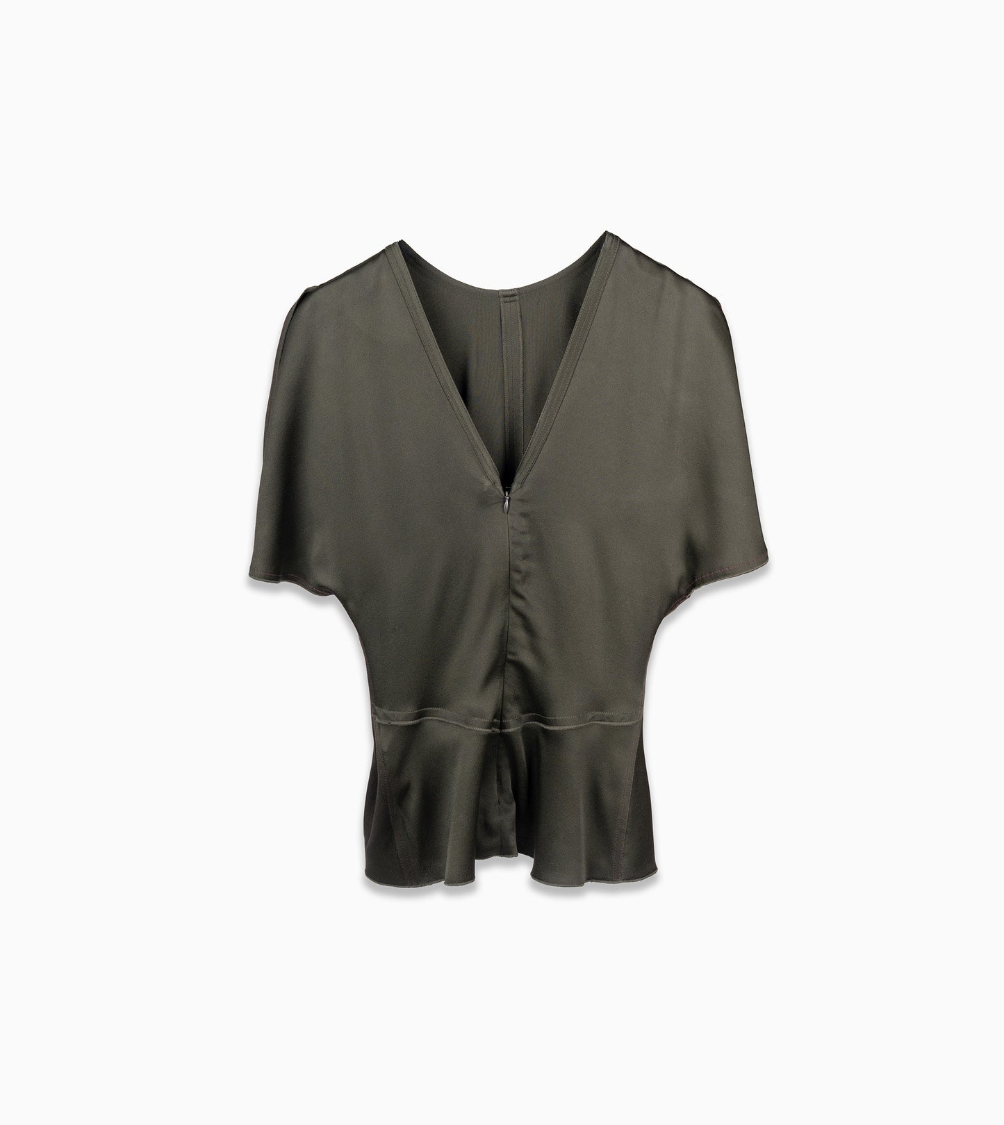 VICTORIA BECKHAM- Draped Sleeve Top