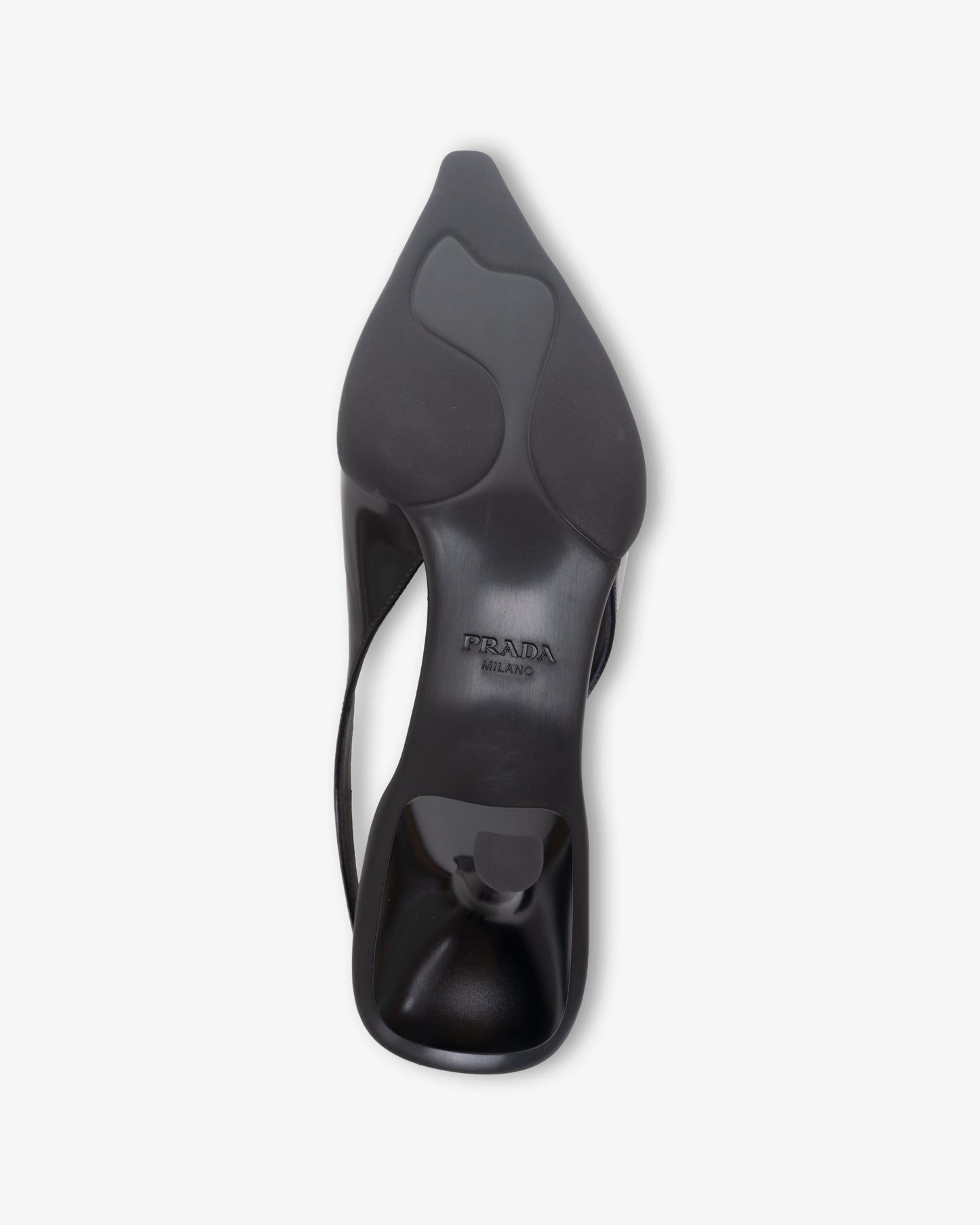 PRADA Open Hell-Shoes Black