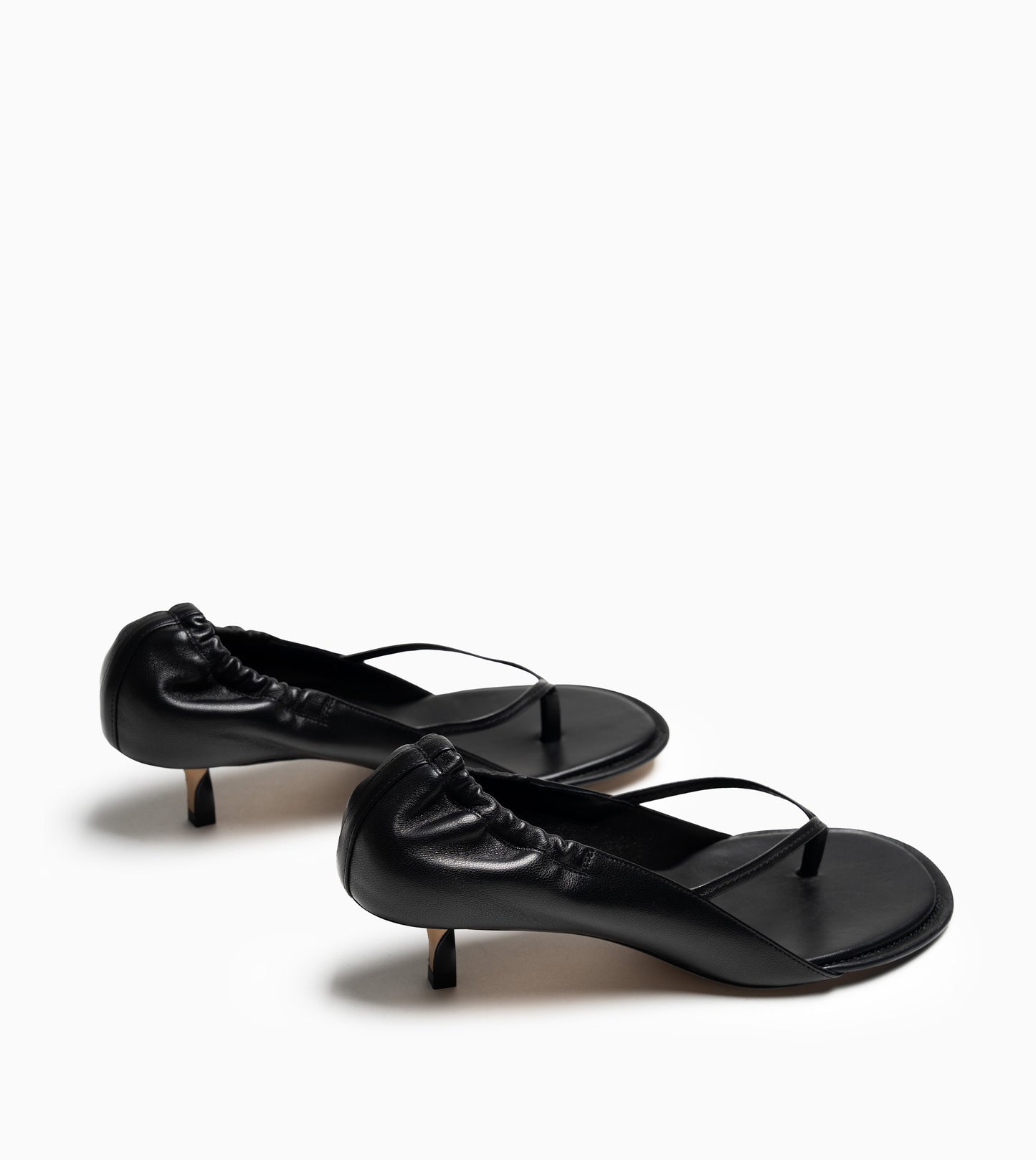 JACQUEMUS Les Sandales Nu-Pieds Black
