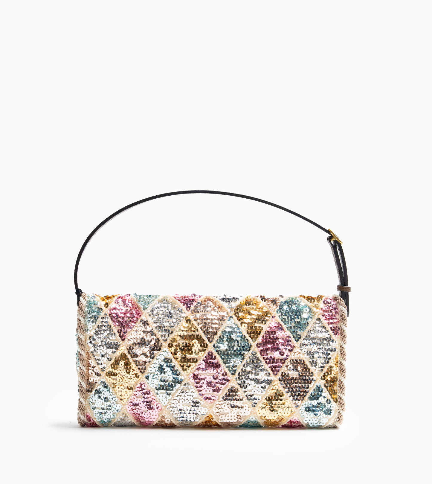VALENTINO VAIN SEQUIN SOFT BAG MULTICOLOR