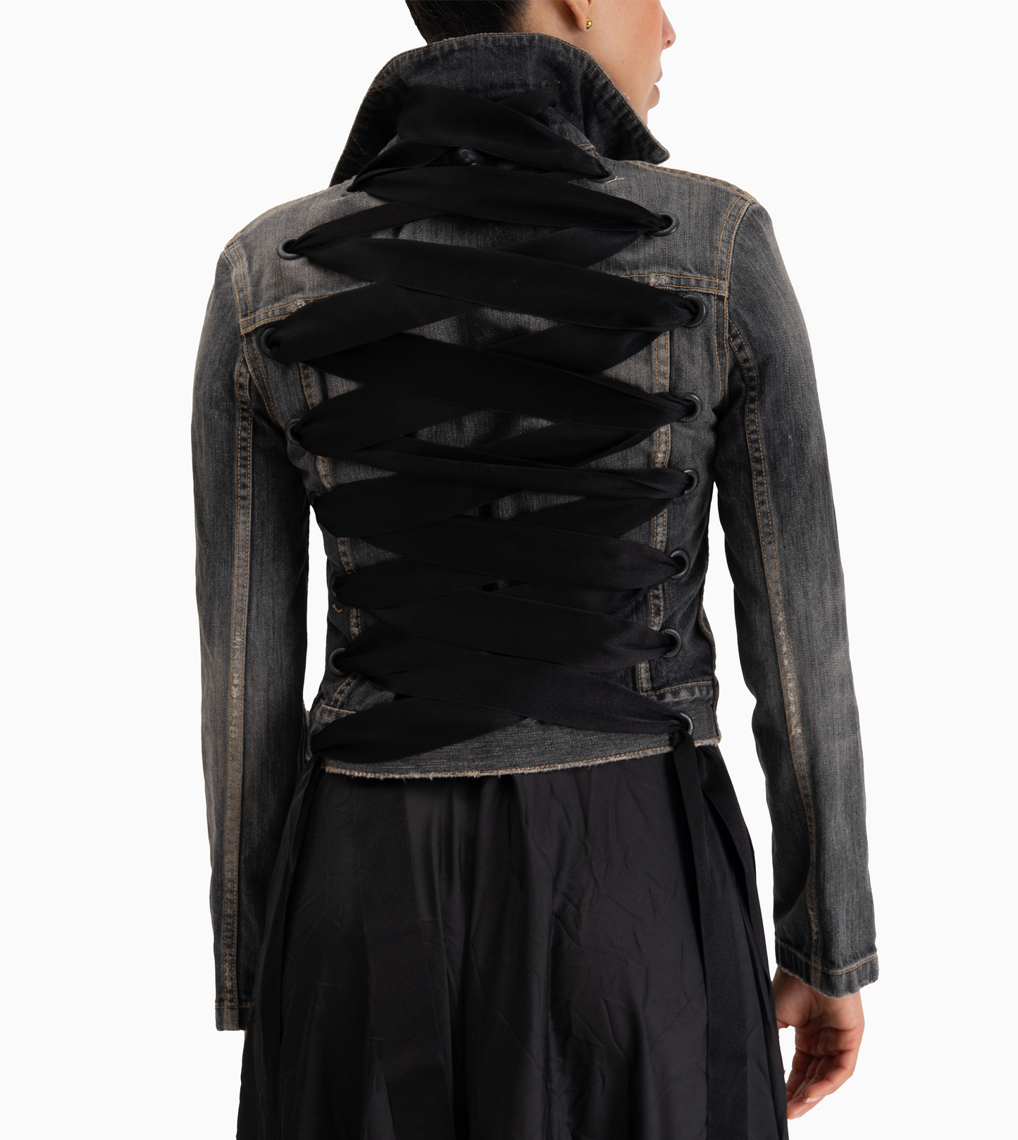 BALENCIAGA- Lace Up Jacket