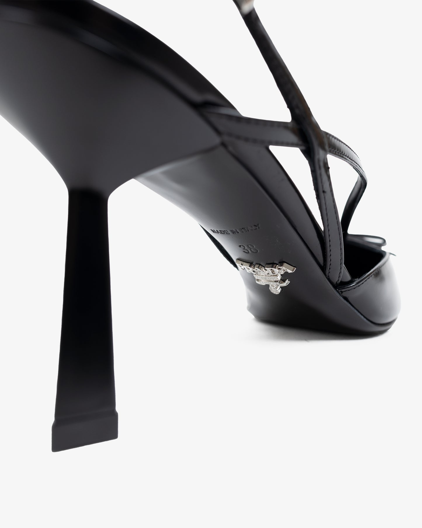 PRADA Open Hell Shoes Black