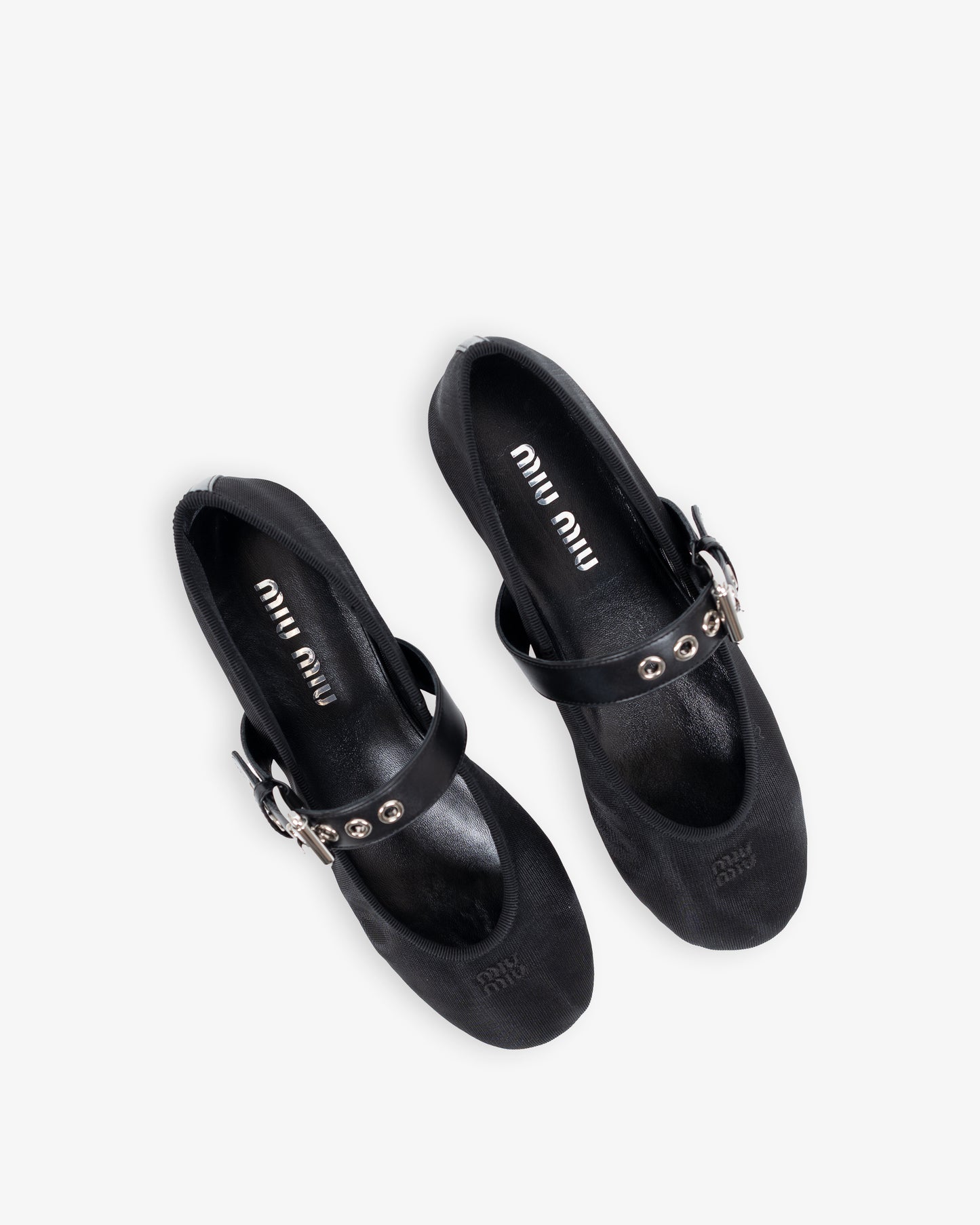 MIU MIU Leather Shoes Black
