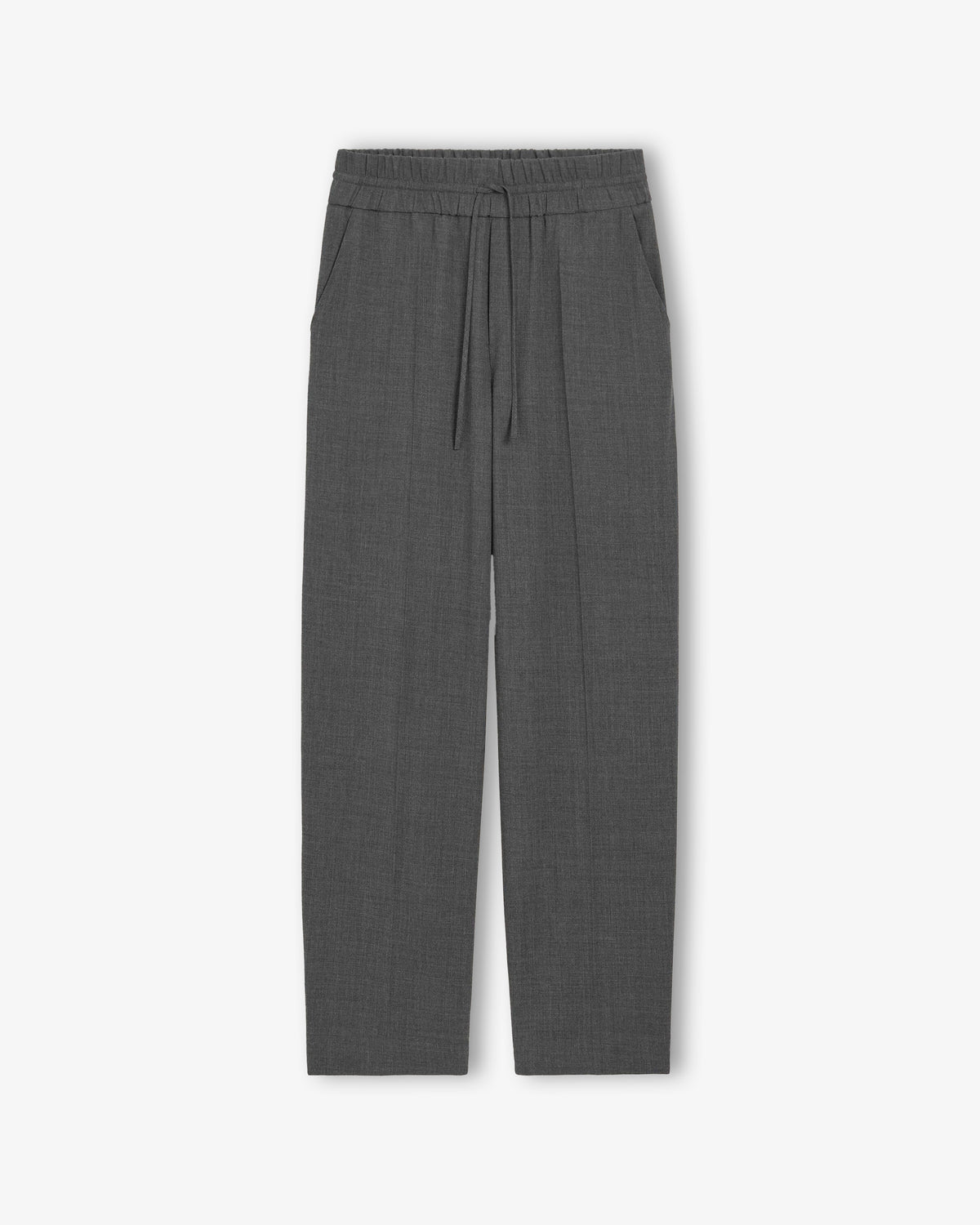 AMI PARIS Elasticated Trousers Carbon Grey