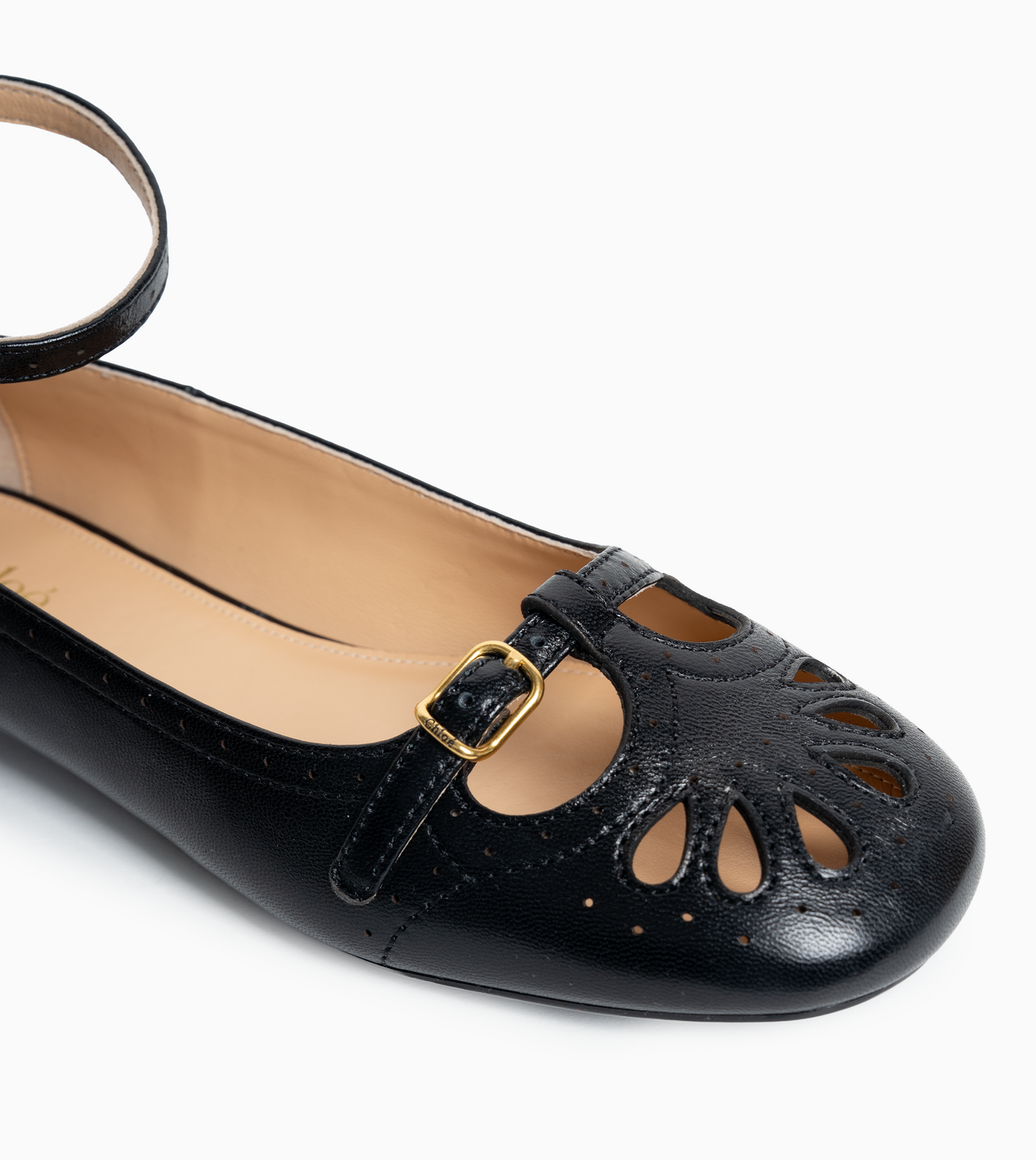CHLOE MISTY BALLERINA BLACK