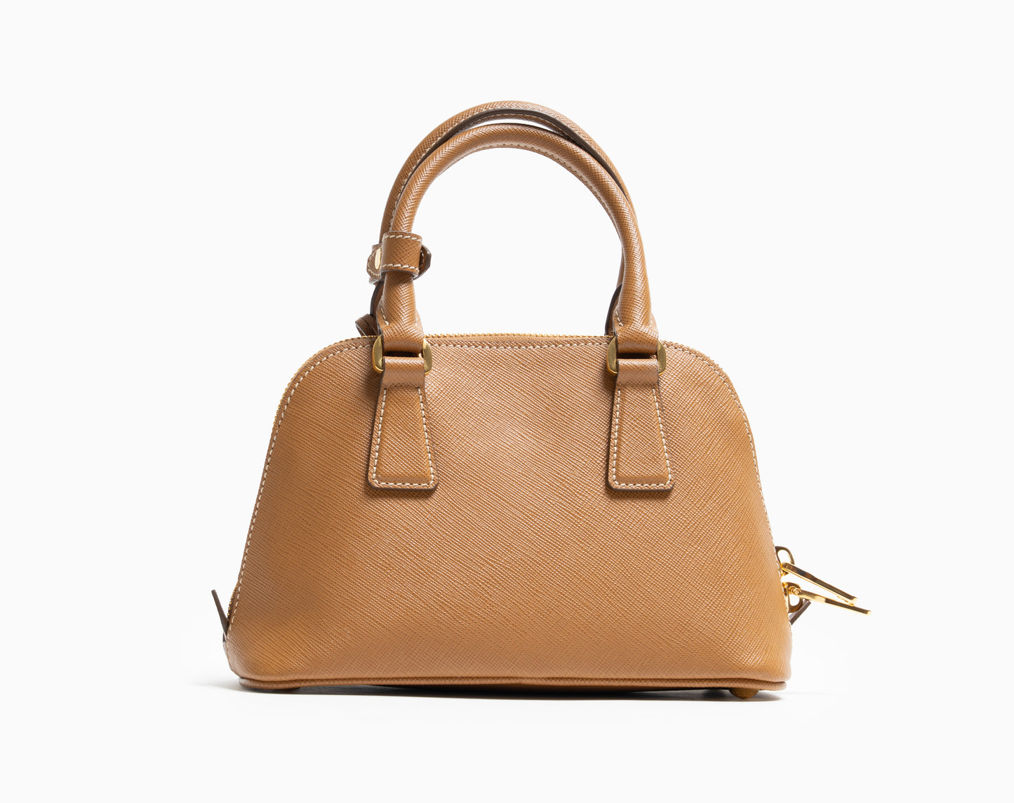 PRADA MINI PROMENADE BAG CARAMELO