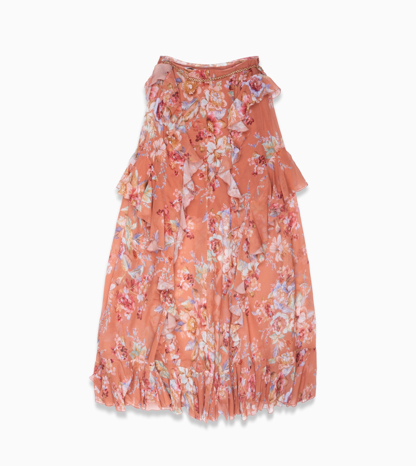 ZIMMERMANN Awaken Ruffle Skirt Multi