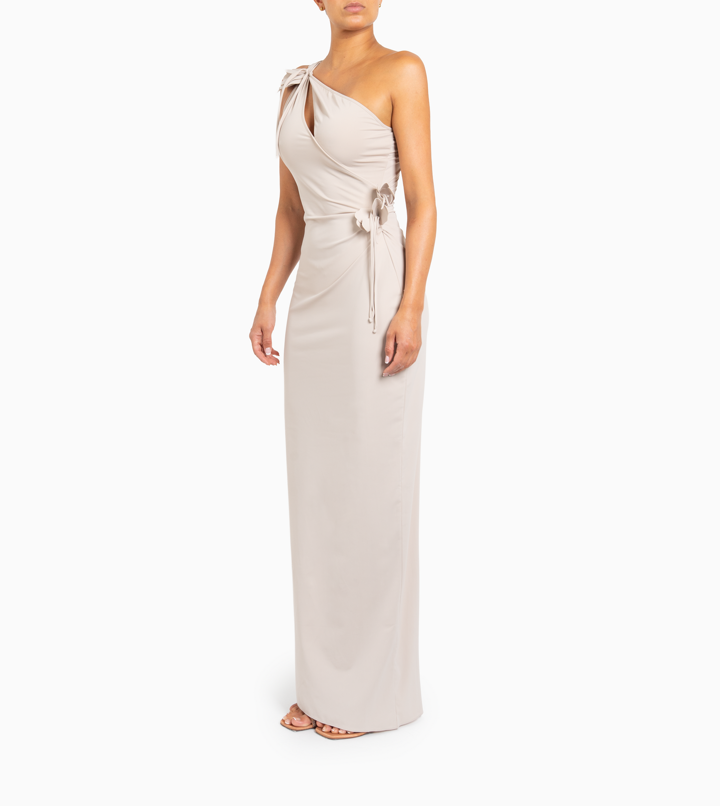 COPERNI Asymmetric Flower Gown